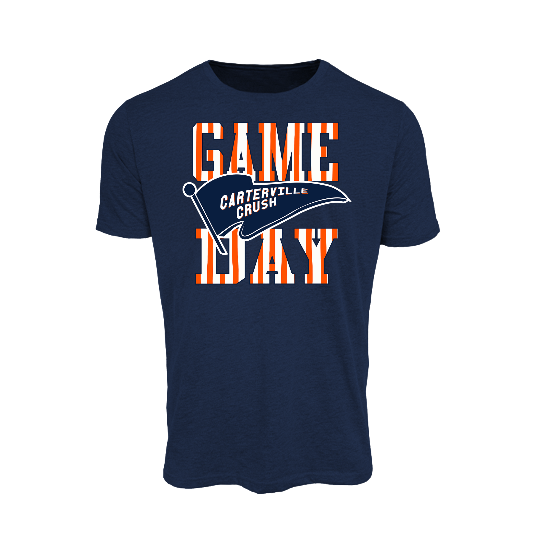 Carterville Crush (Wheaton) Fastpitch- T Shirt 2 (Navy)