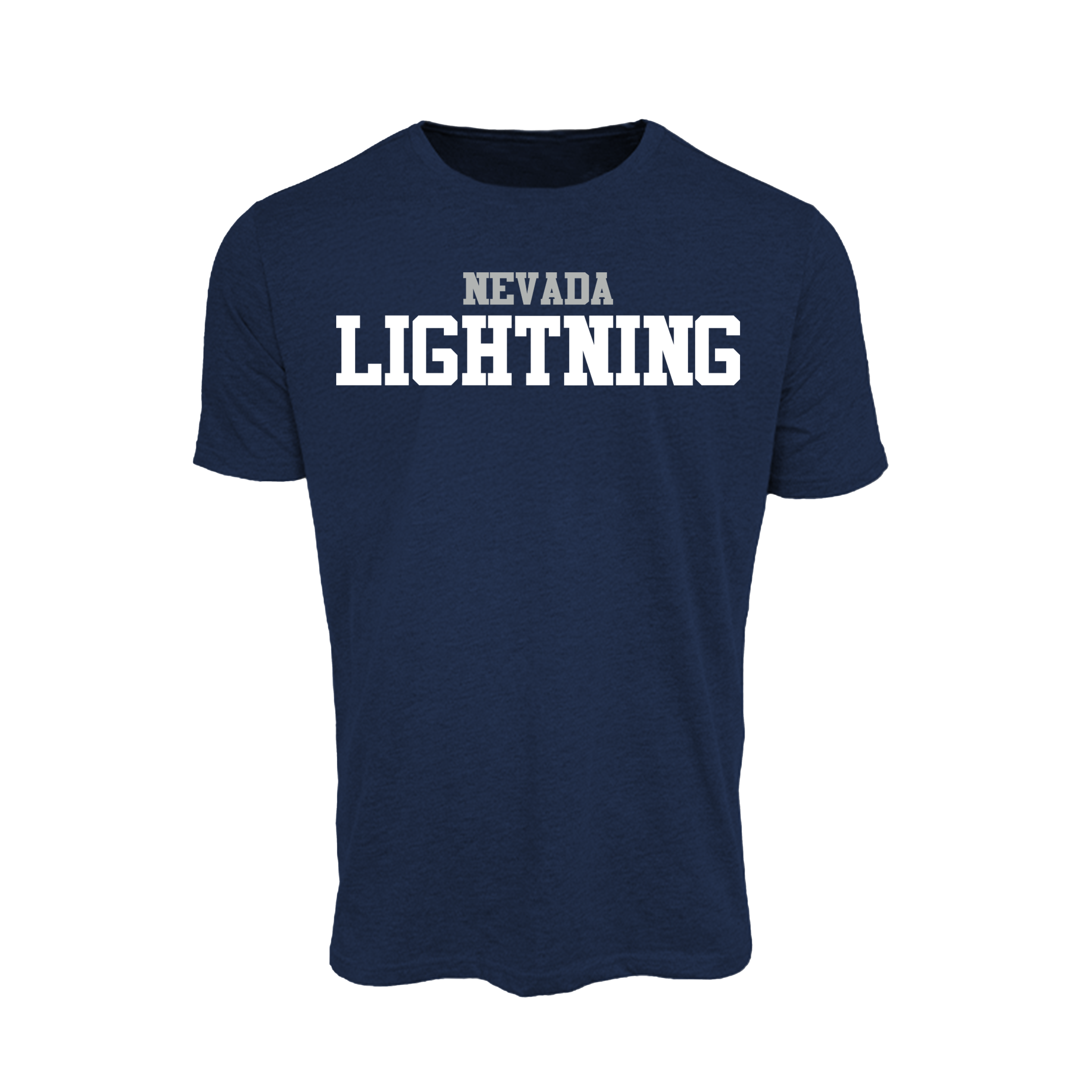 NV Lightning Fastpitch (Snow) 2026- T Shirt 2 (Navy)