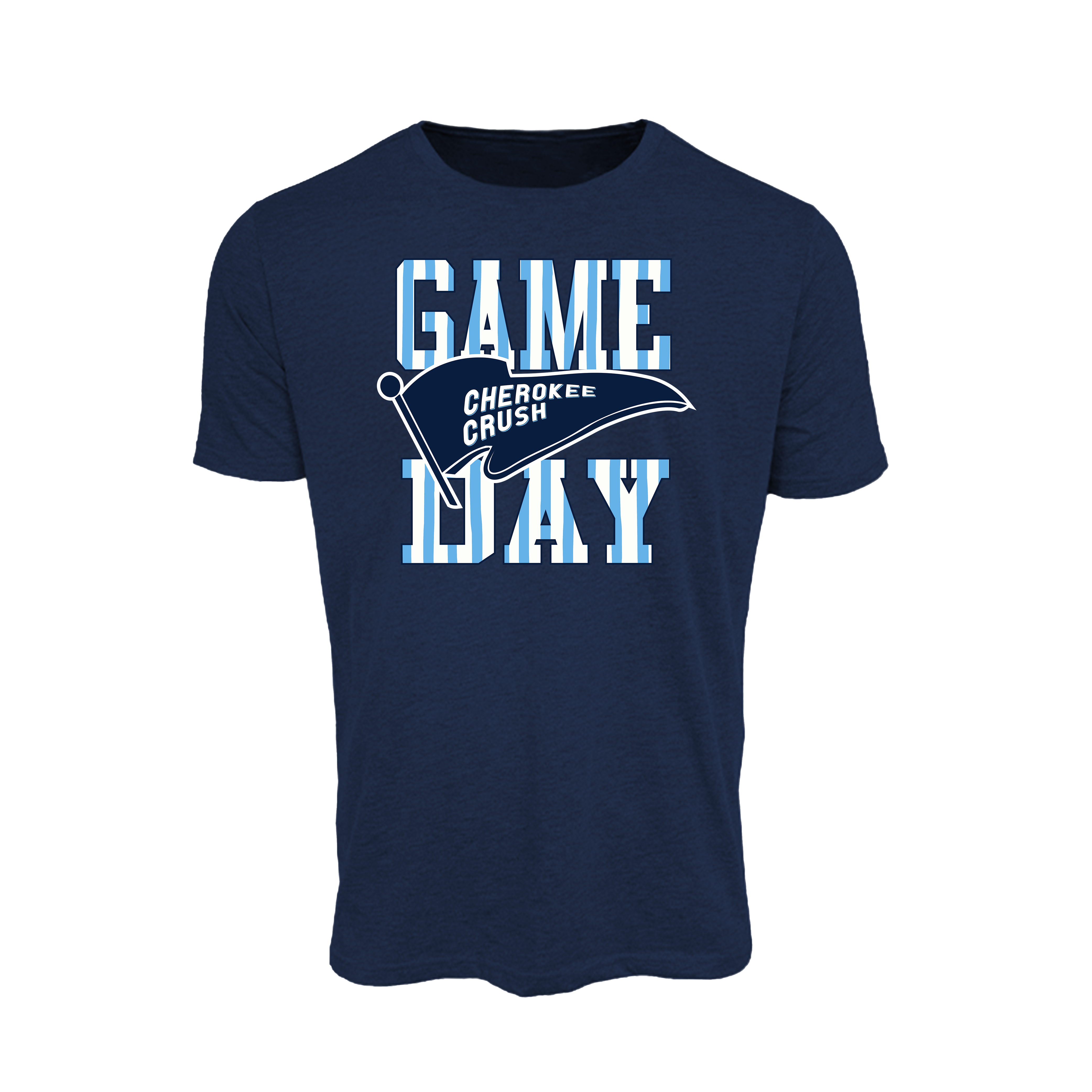 Cherokee Crush (Evans) Fastpitch- T Shirt 2 (Navy)