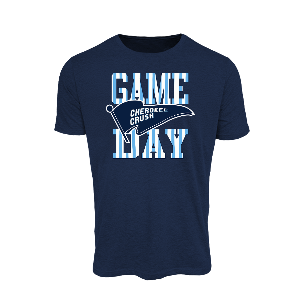 Cherokee Crush (Evans) Fastpitch- T Shirt 2 (Navy)