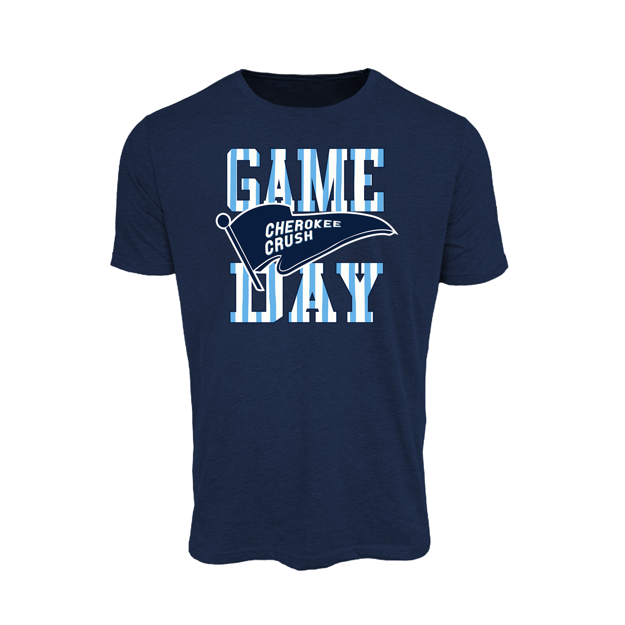 Cherokee Crush (Evans) Fastpitch- T Shirt 2 (Navy)