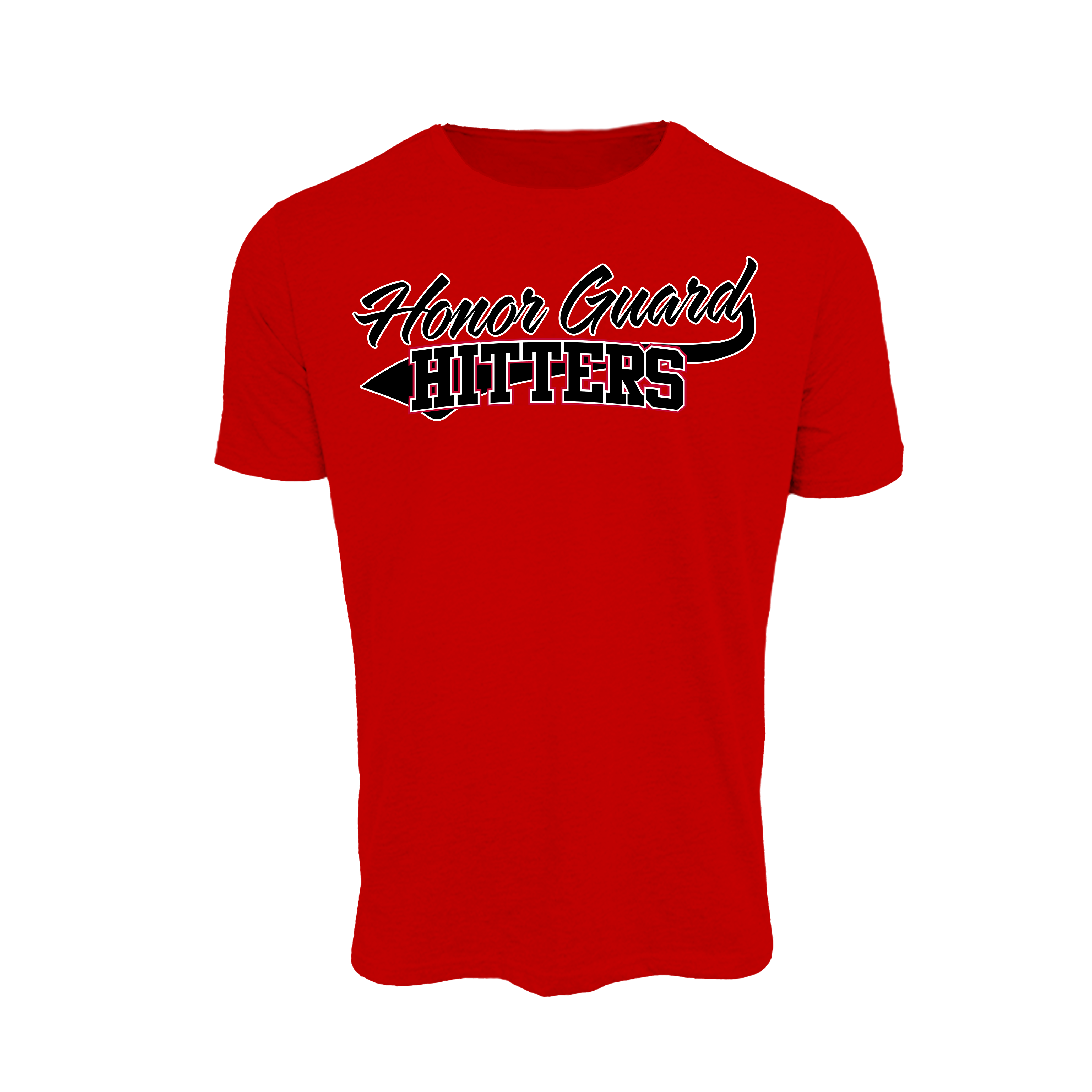 Honor Guard Hitters Fastpitch (Jeffers) - T Shirt 2 (Red)
