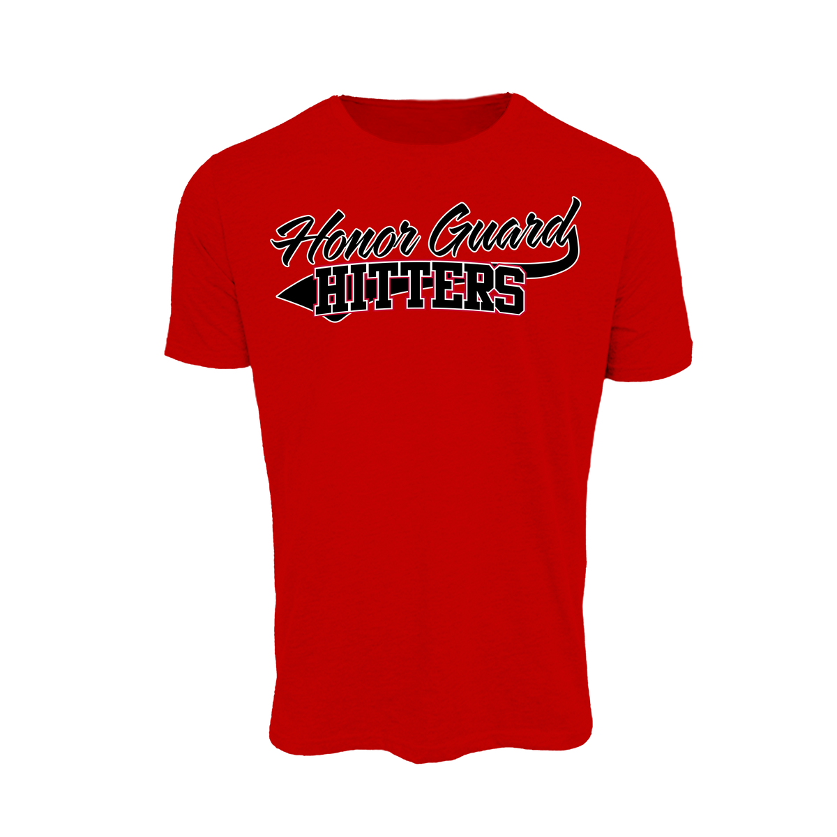 Honor Guard Hitters Fastpitch (Jeffers) - T Shirt 2 (Red)