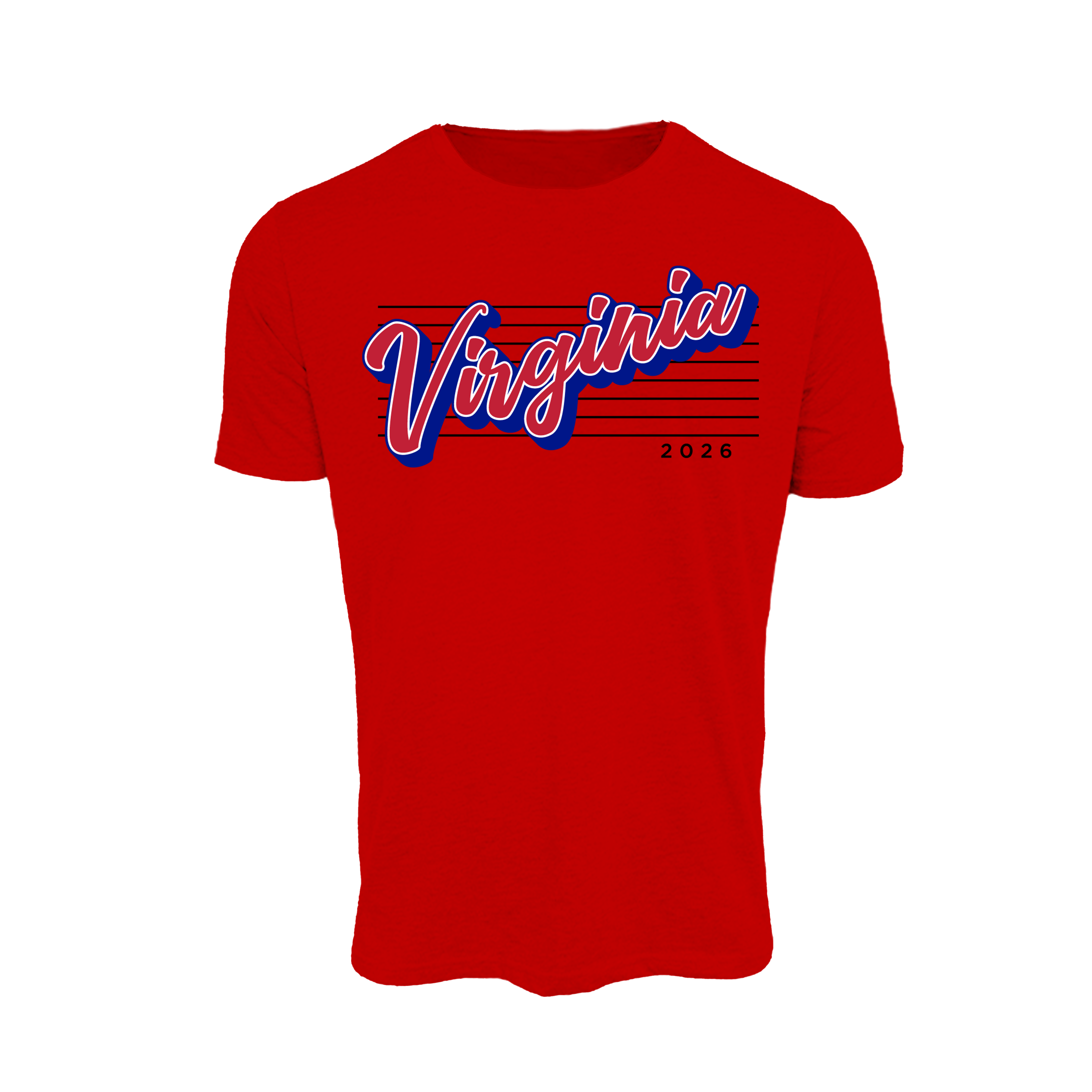 Virginia (Tyree) 2026- T Shirt 2 (Red)