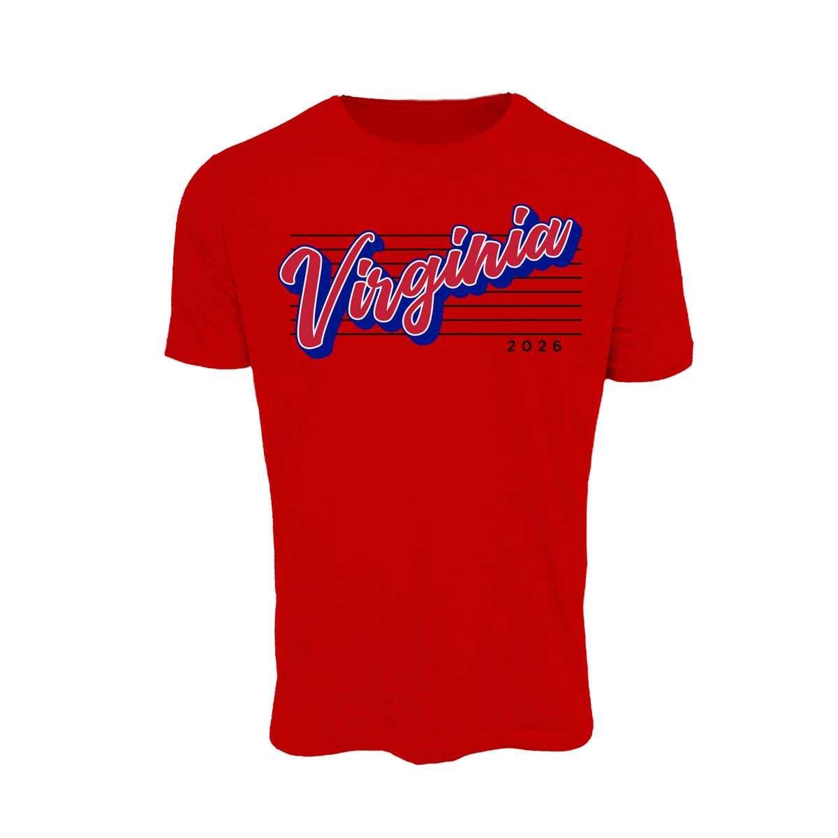 Virginia (Tyree) 2026- T Shirt 2 (Red)