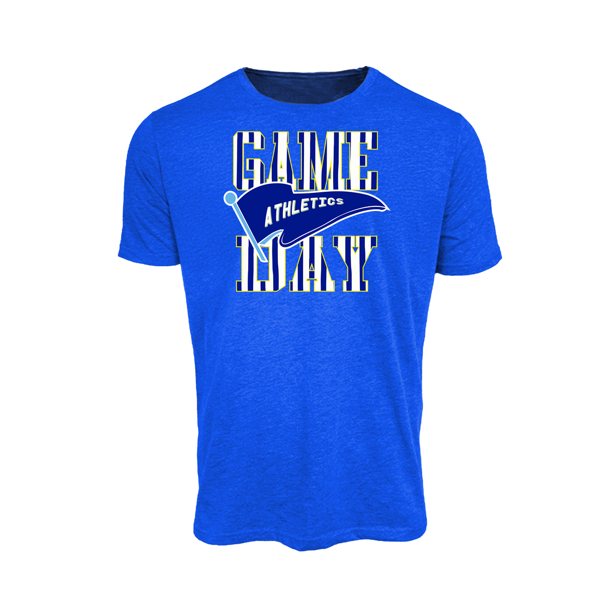 L3gacy 42 Athletics- T Shirt 2 (Royal Blue)