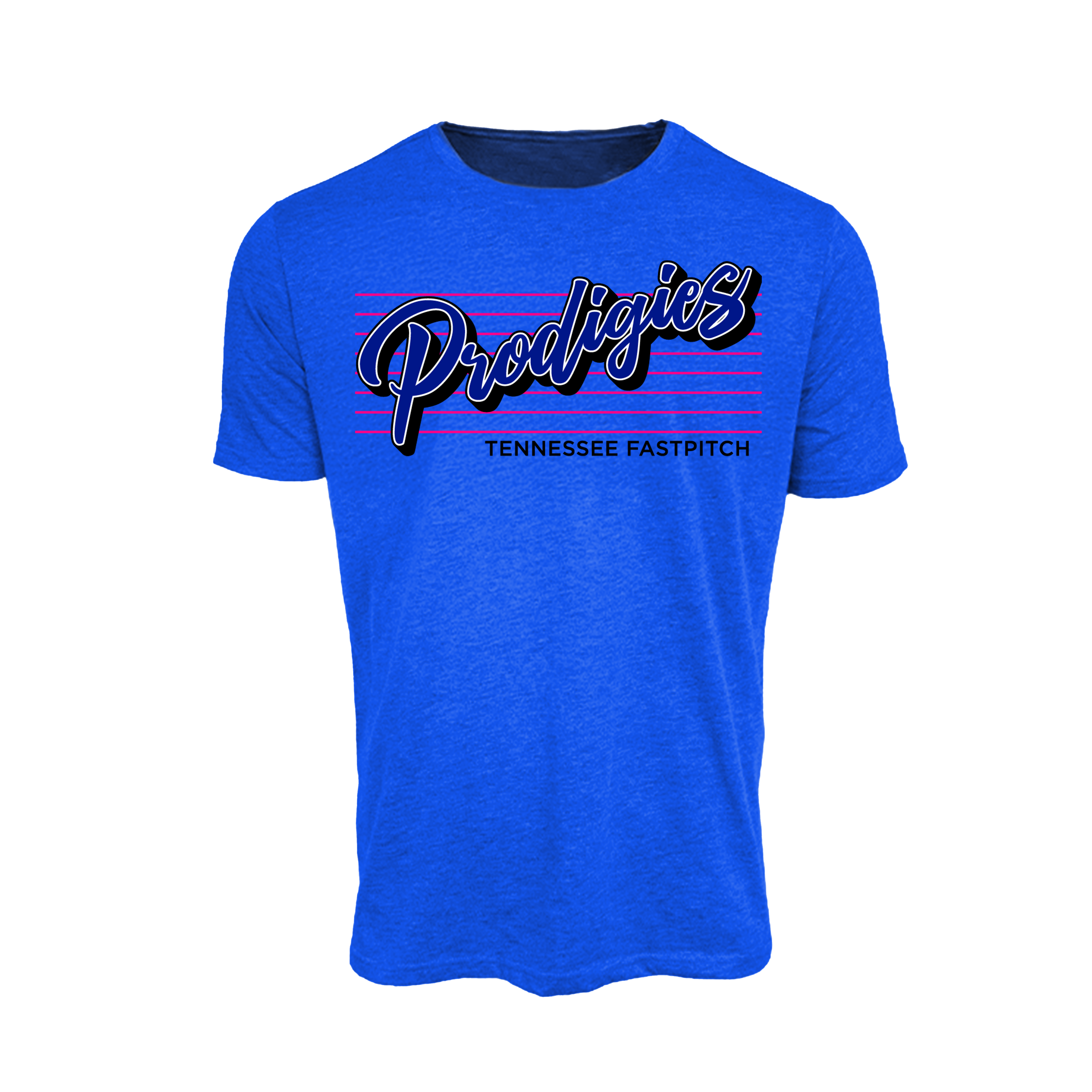 Tennessee Prodigies Fastpitch (McCanless) Fall 2026- T Shirt 2 (Royal Blue)
