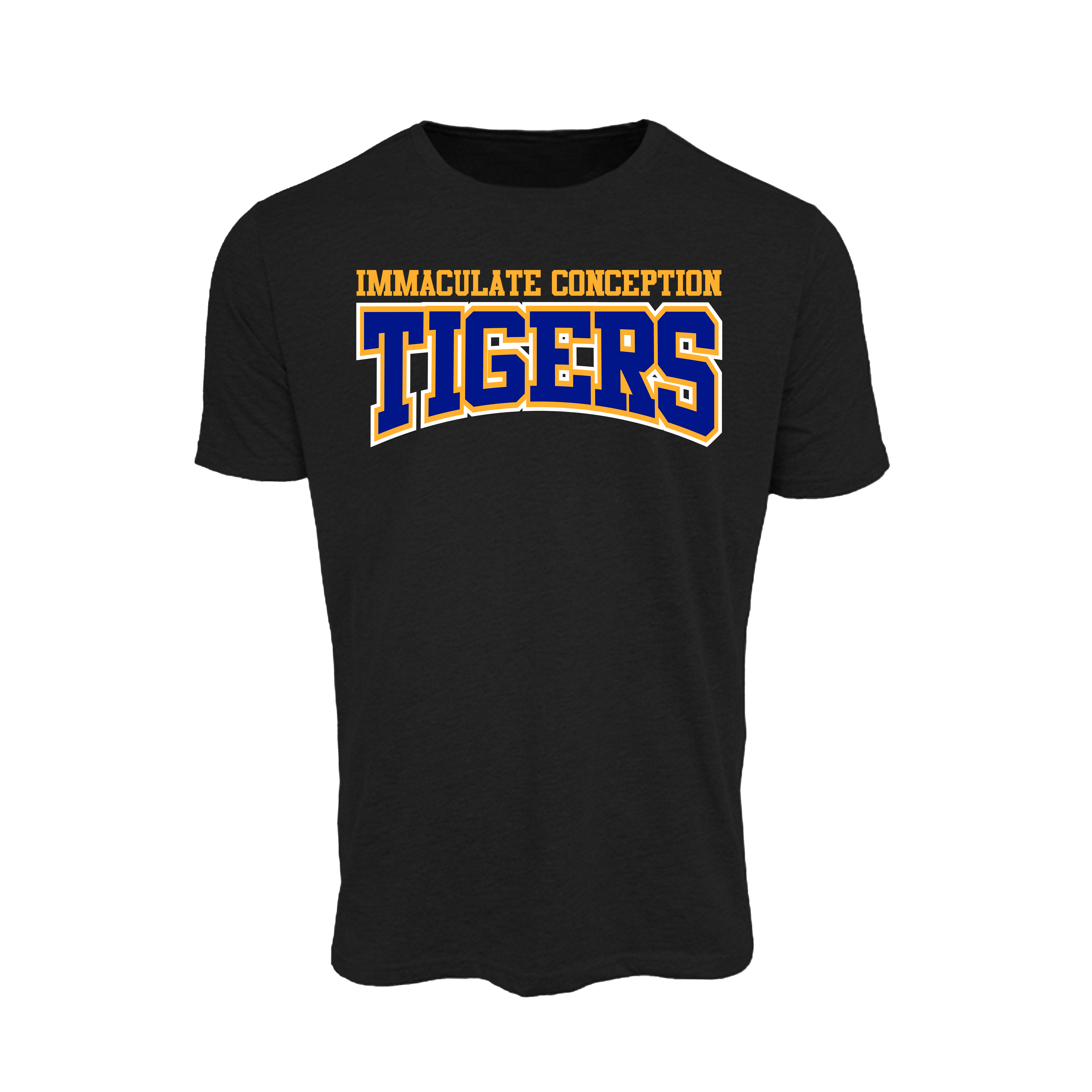 Immaculate Conception Volleyball- T Shirt 3 (Black)