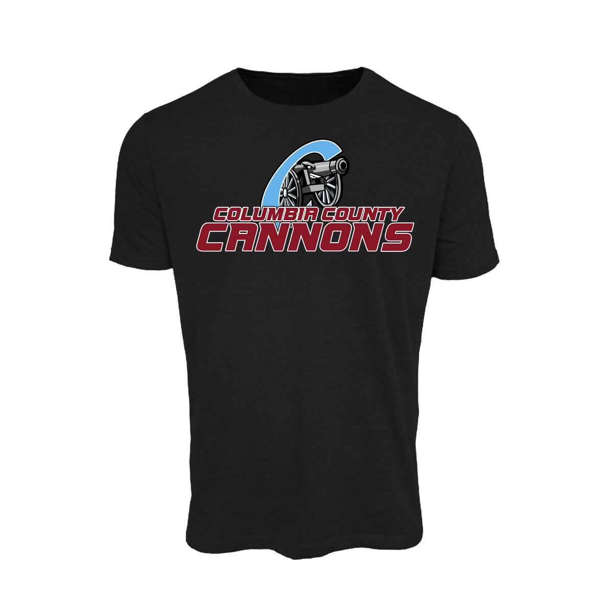 Columbia County Cannons Baseball (Bentley)- T Shirt 3 (Black)