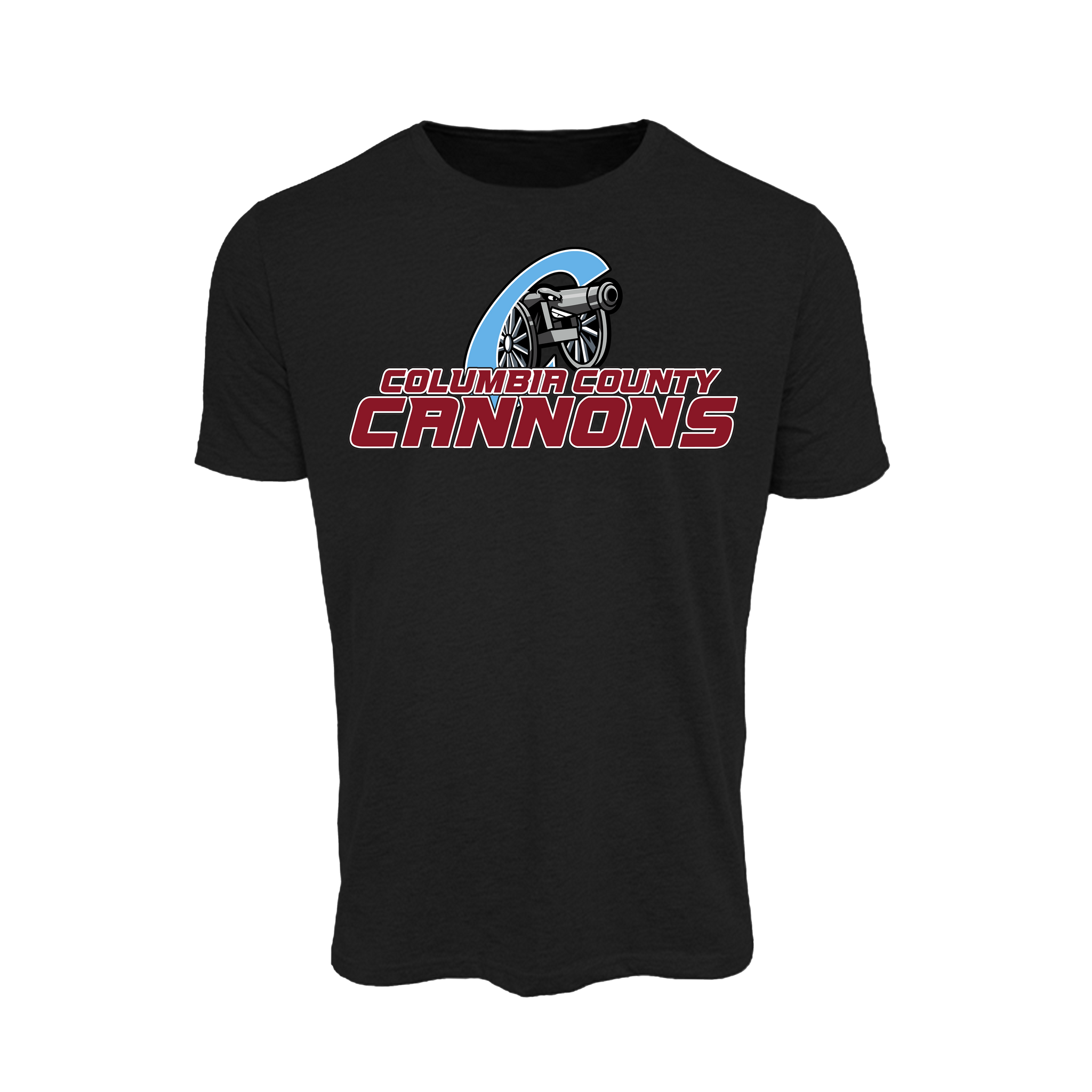 Columbia County Cannons Baseball (Bentley)- T Shirt 3 (Black)