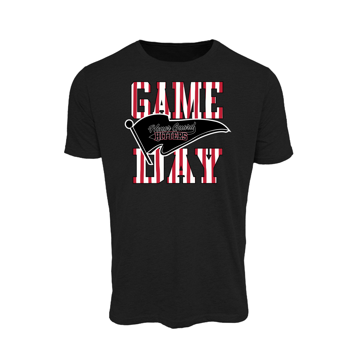 Honor Guard Hitters Fastpitch (Jeffers) - T Shirt 3 (Black)