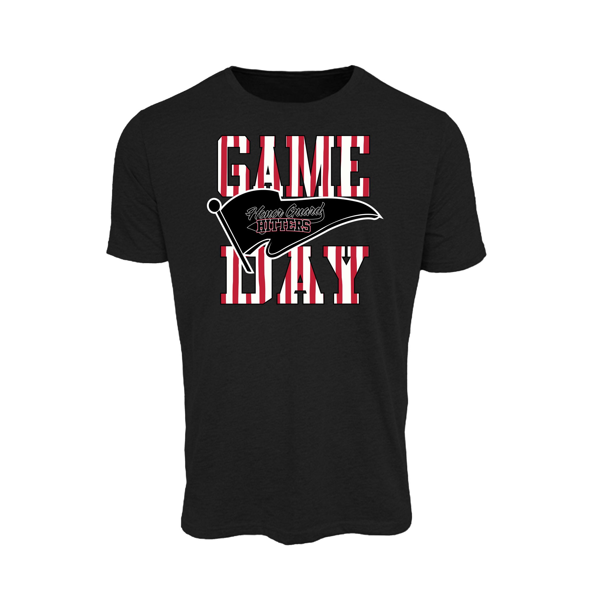 Honor Guard Hitters Fastpitch (Jeffers) - T Shirt 3 (Black)