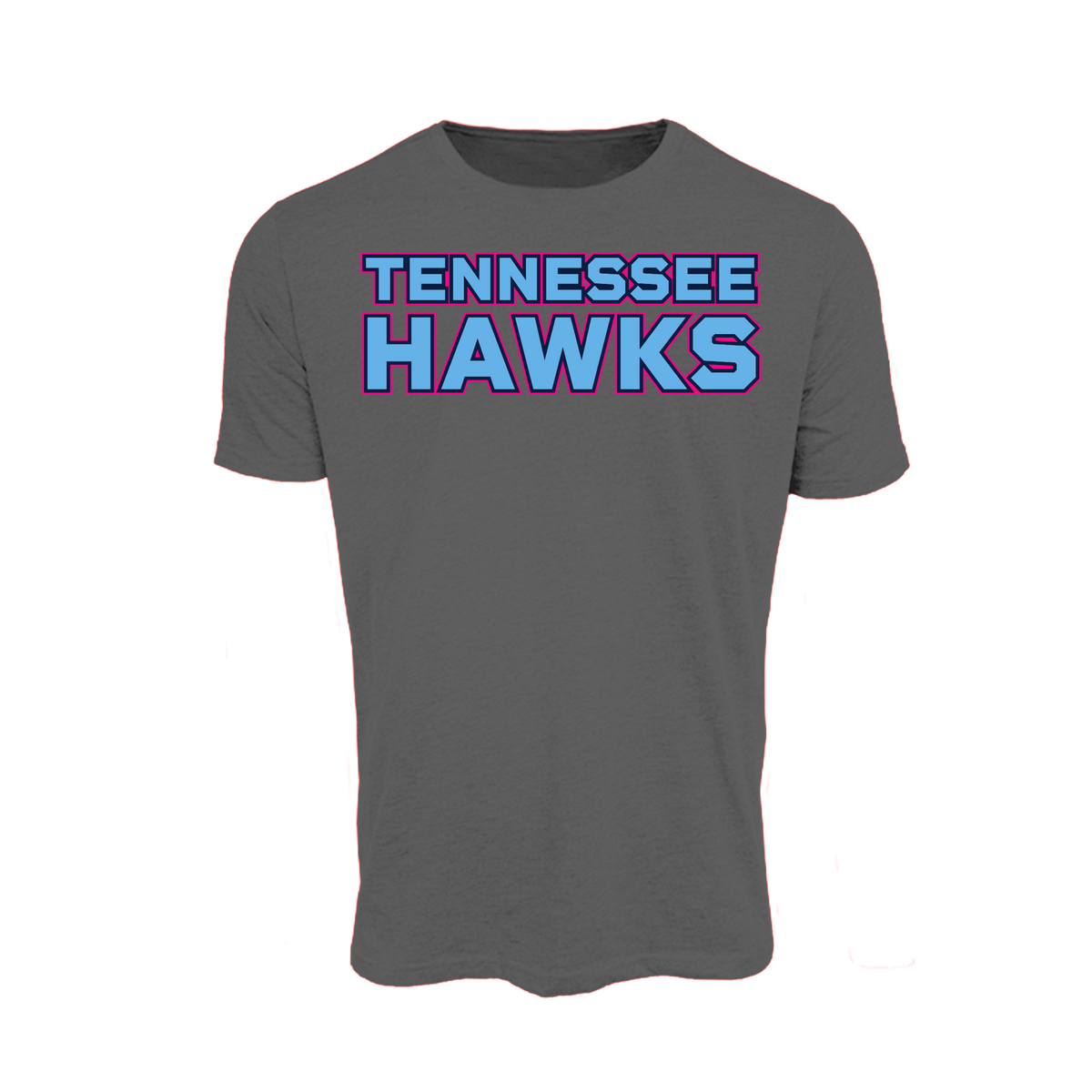 TN HAWKS (SENSING) Fastpitch- T Shirt 3 (Charcoal)