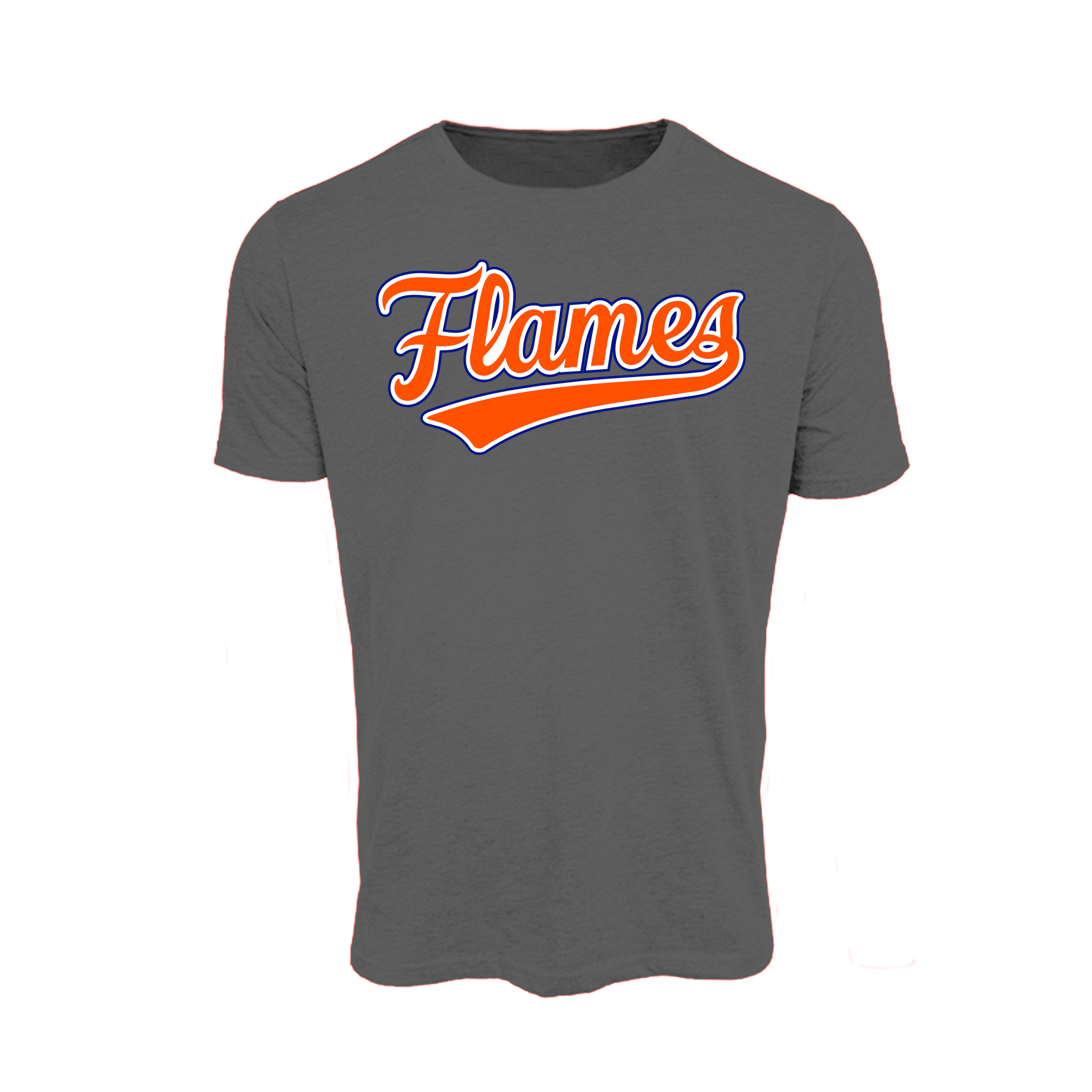 Indiana Flames (Brammer) Fastpitch- T Shirt 3 (Charcoal)