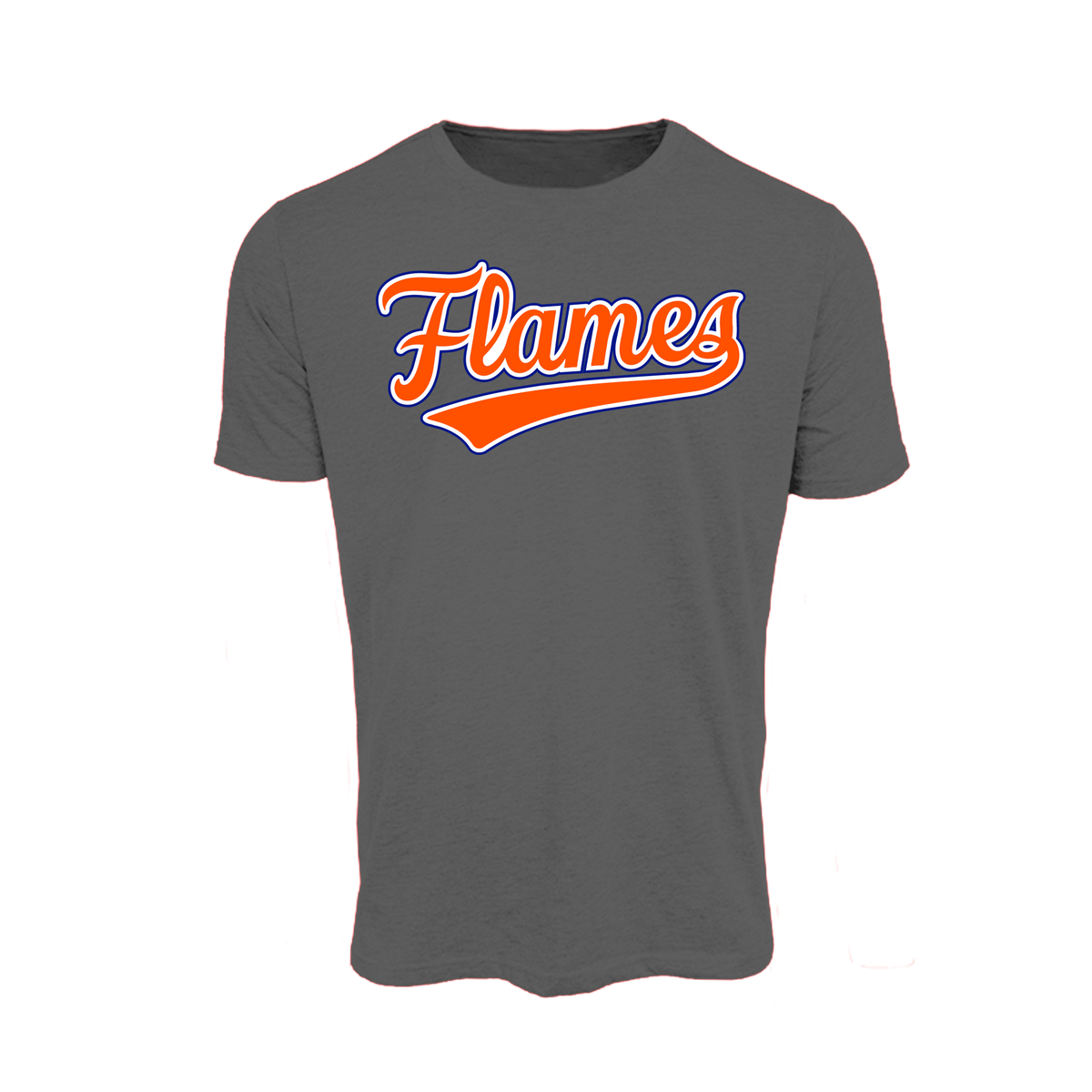 Indiana Flames (Brammer) Fastpitch- T Shirt 3 (Charcoal)
