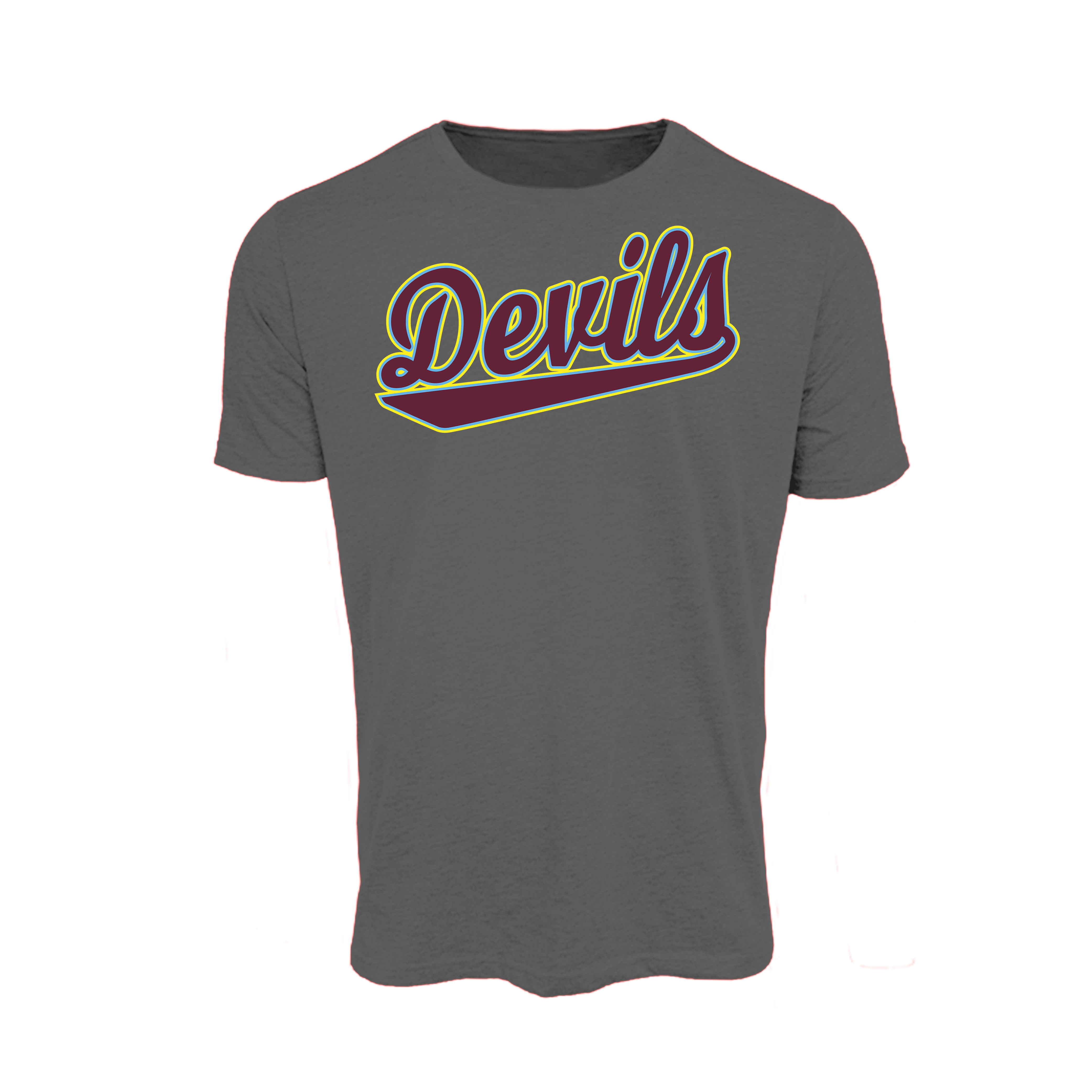 New Orleans Sun Devils Baseball (Ledet) 2026- T Shirt 3 (Charcoal)