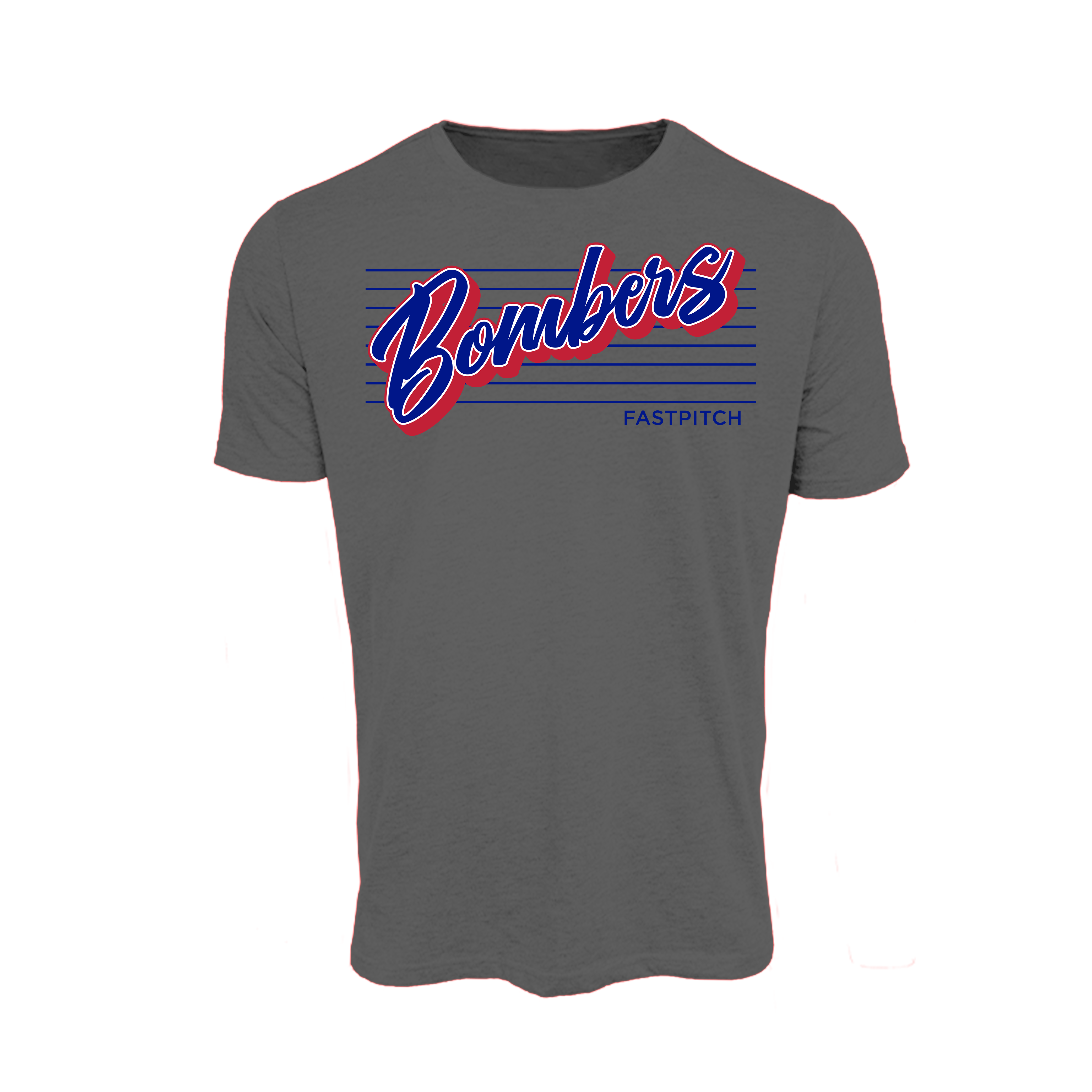 Z20 Bombers Fastpitch (Caby) 2026- T Shirt 3 (Charcoal)