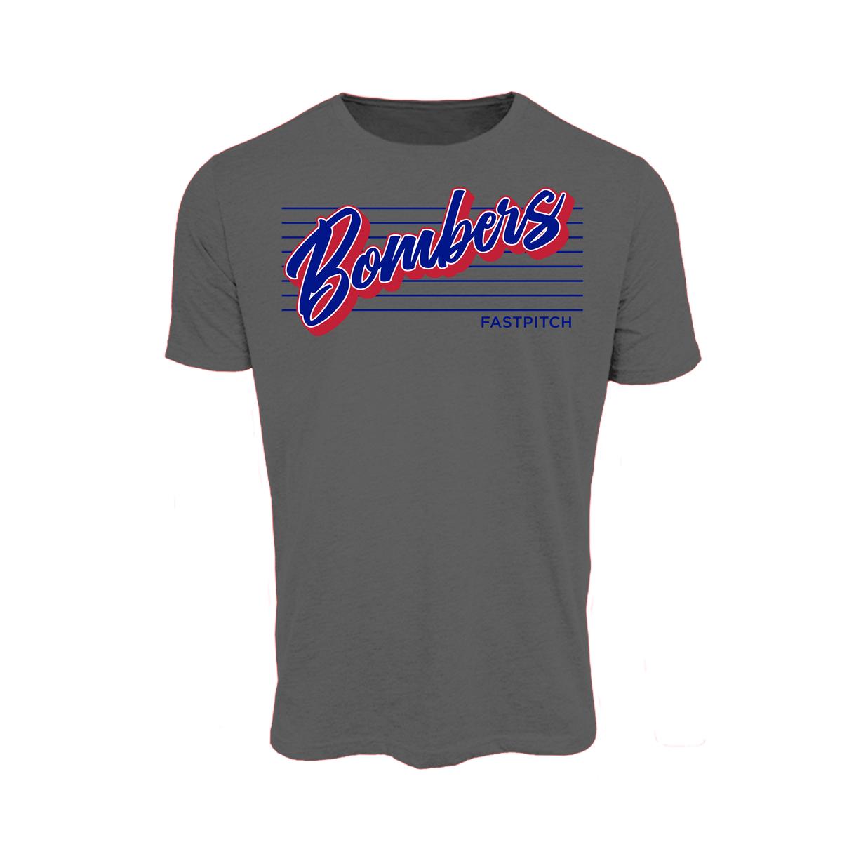 Z20 Bombers Fastpitch (Caby) 2026- T Shirt 3 (Charcoal)