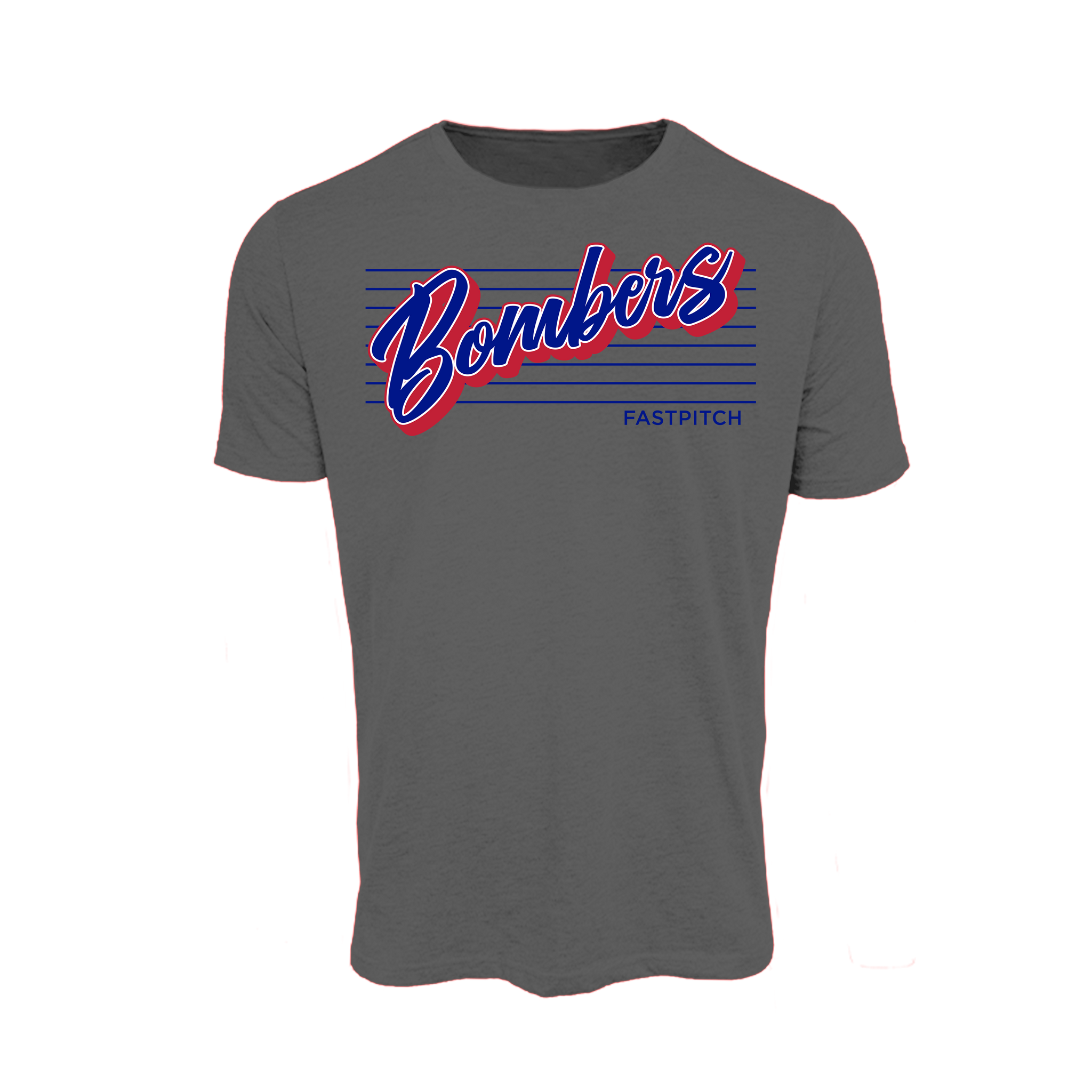 Z20 Bombers Fastpitch (Caby) 2026- T Shirt 3 (Charcoal)