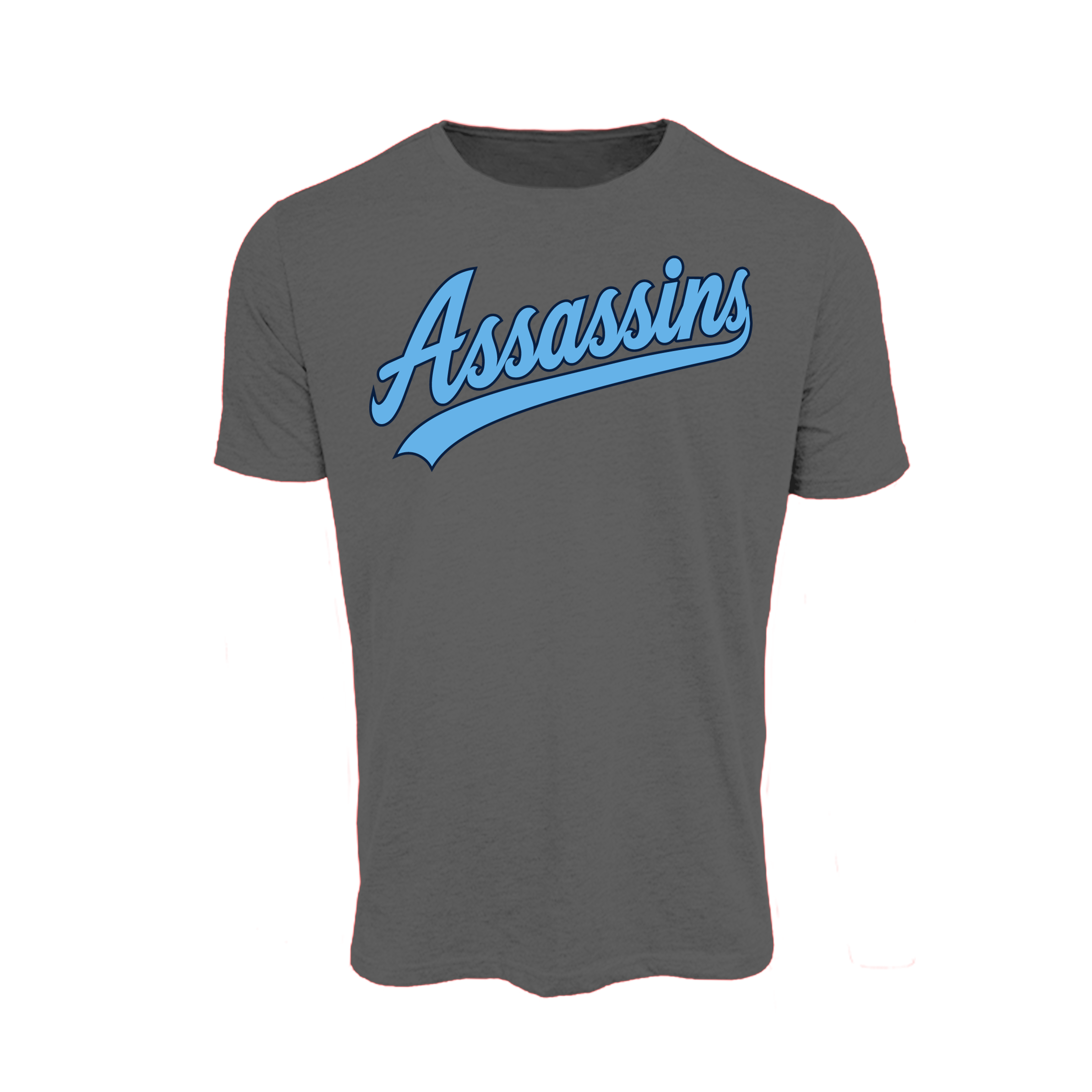Assassins (Keller) Fastpitch- T Shirt 3 (Charcoal)