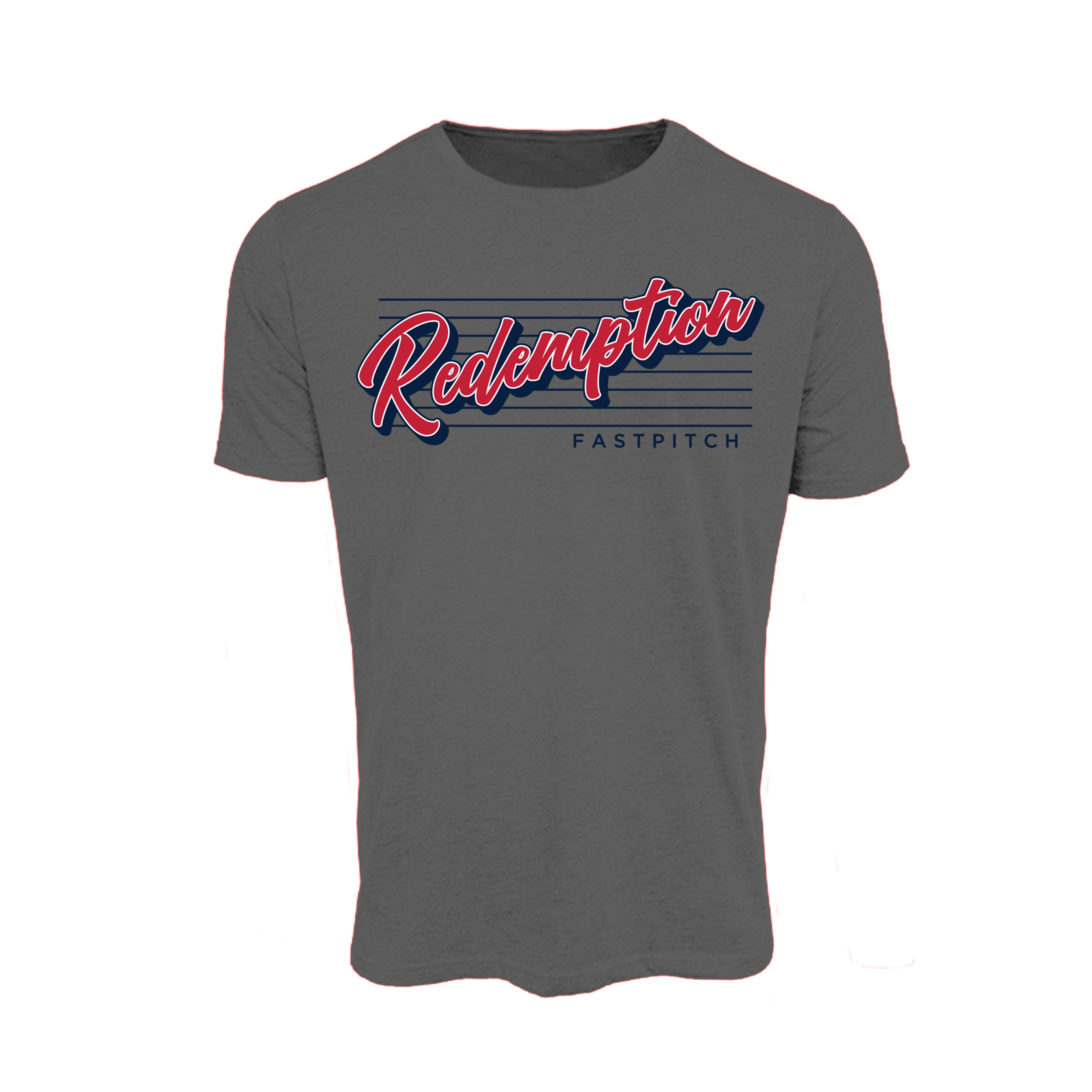 Redemption (Martinez-Aguilar) Fastpitch- T Shirt 3 (Charcoal)