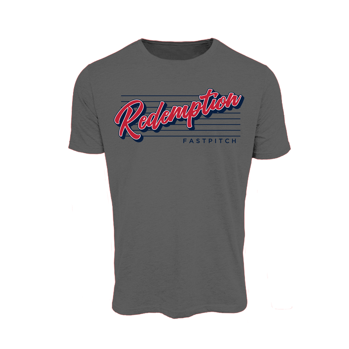 Redemption (Martinez-Aguilar) Fastpitch- T Shirt 3 (Charcoal)