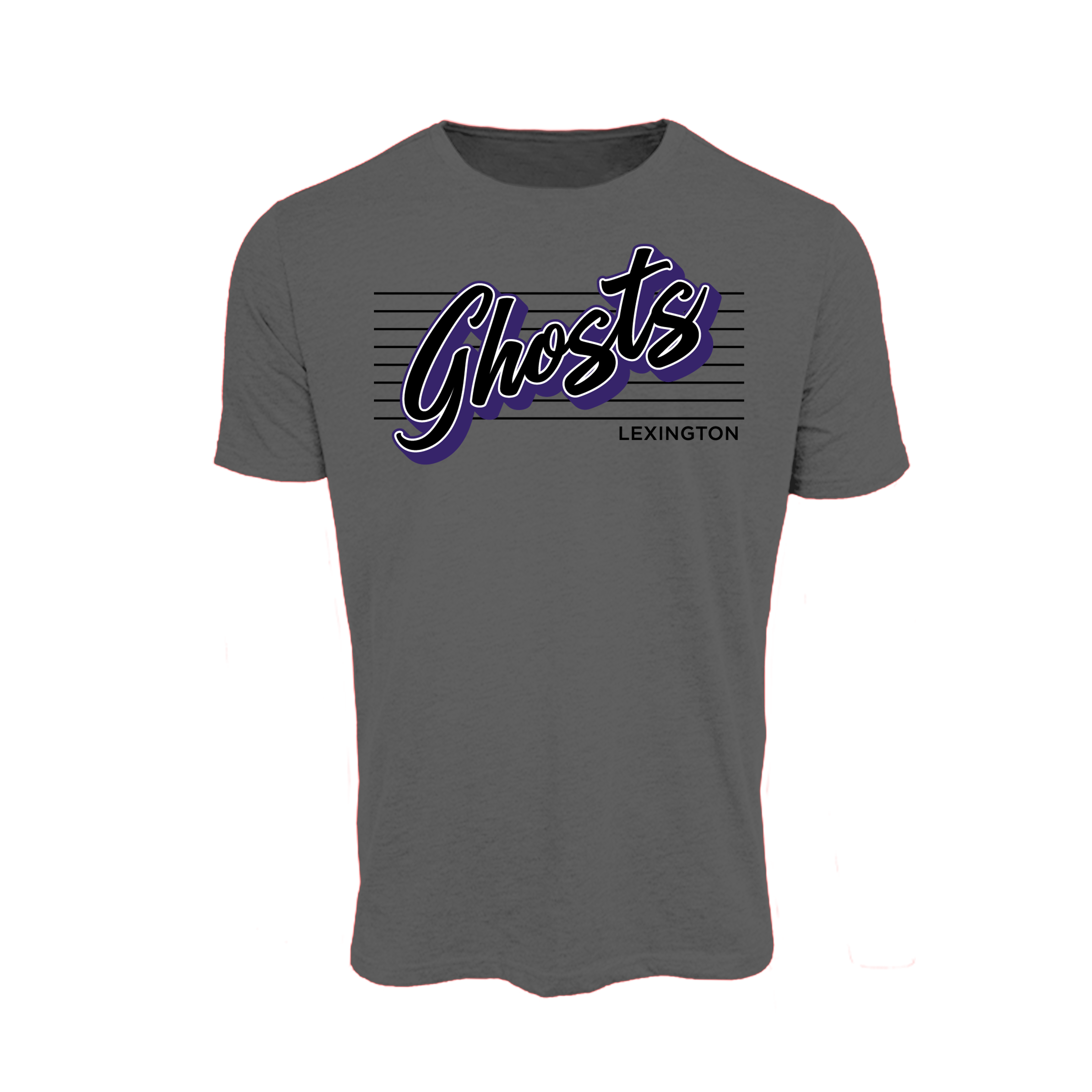 Lexington Ghosts Fastpitch (Gilbert) 2026- T Shirt 3 (Charcoal)