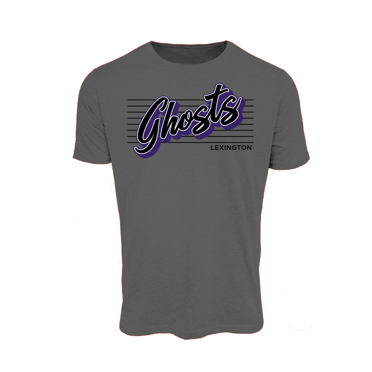 Lexington Ghosts Fastpitch (Gilbert) 2026- T Shirt 3 (Charcoal)