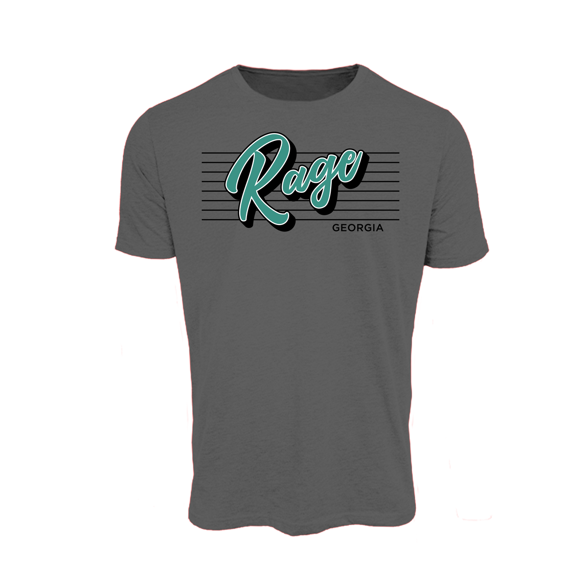 Georgia Rage Alliance (Law)- T Shirt 3 (Charcoal)