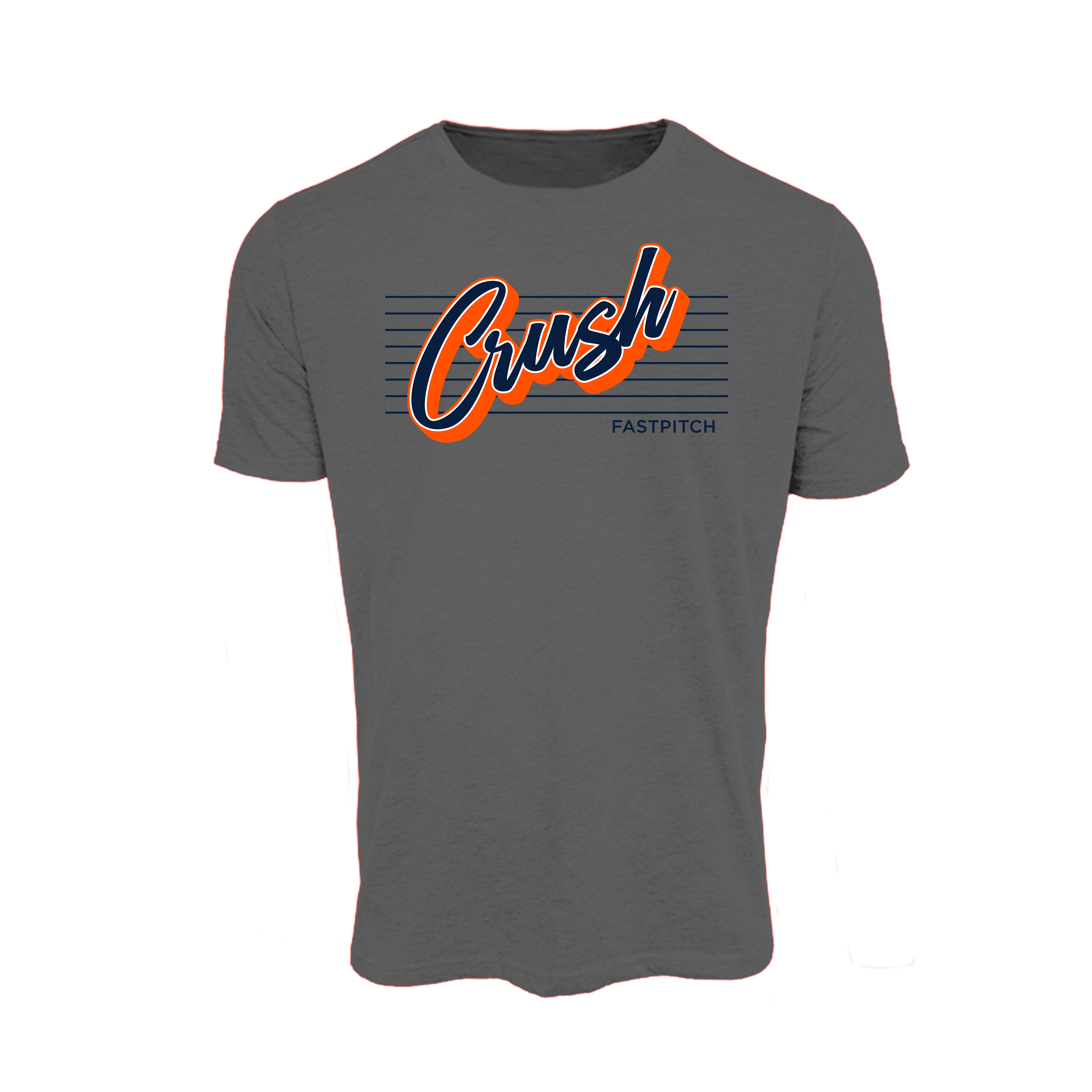 Carterville Crush (Wheaton) Fastpitch- T Shirt 3 (Charcoal)