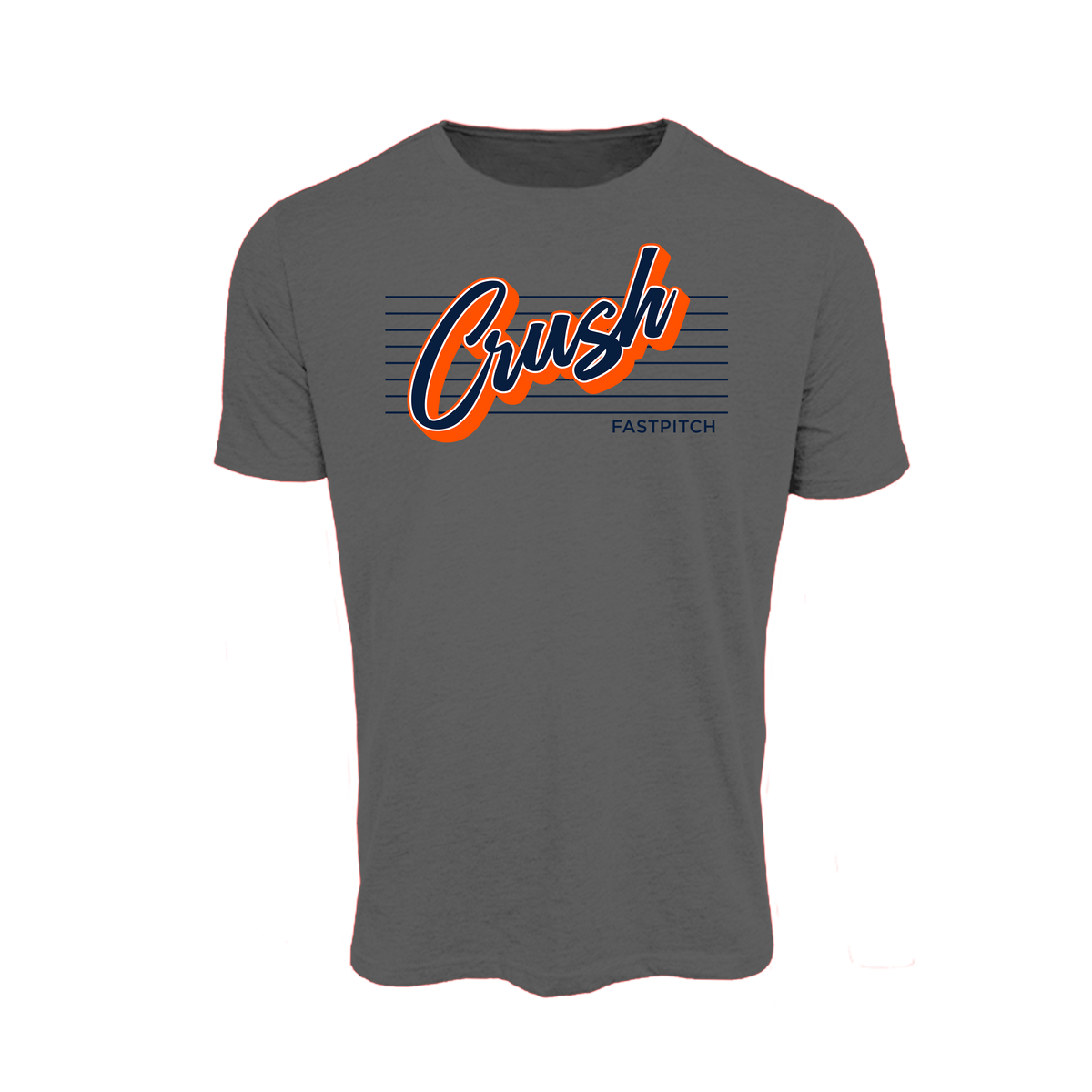 Carterville Crush (Wheaton) Fastpitch- T Shirt 3 (Charcoal)