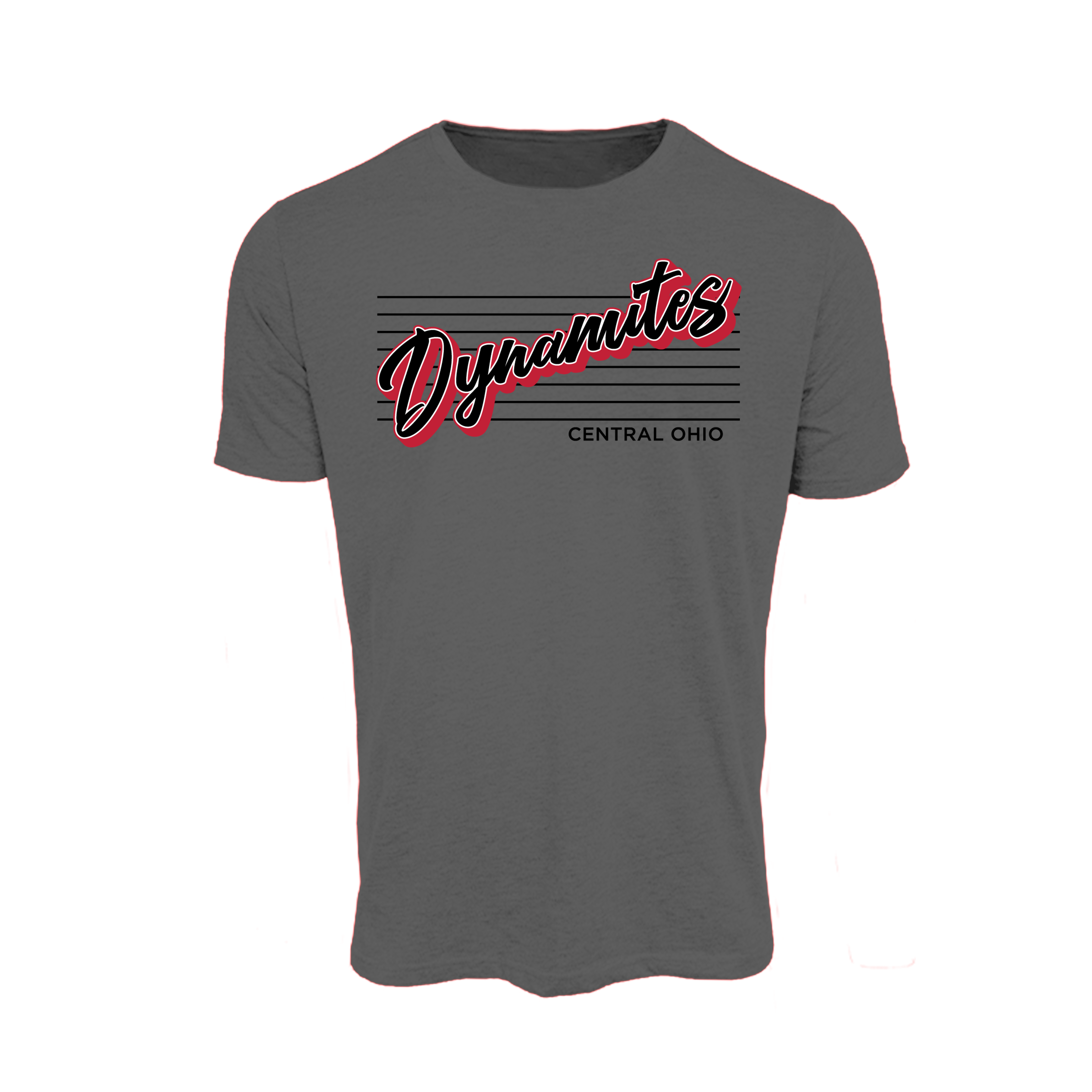 Central Ohio Dynamites Fastpitch (Richards) 2026- T Shirt 3 (Charcoal)
