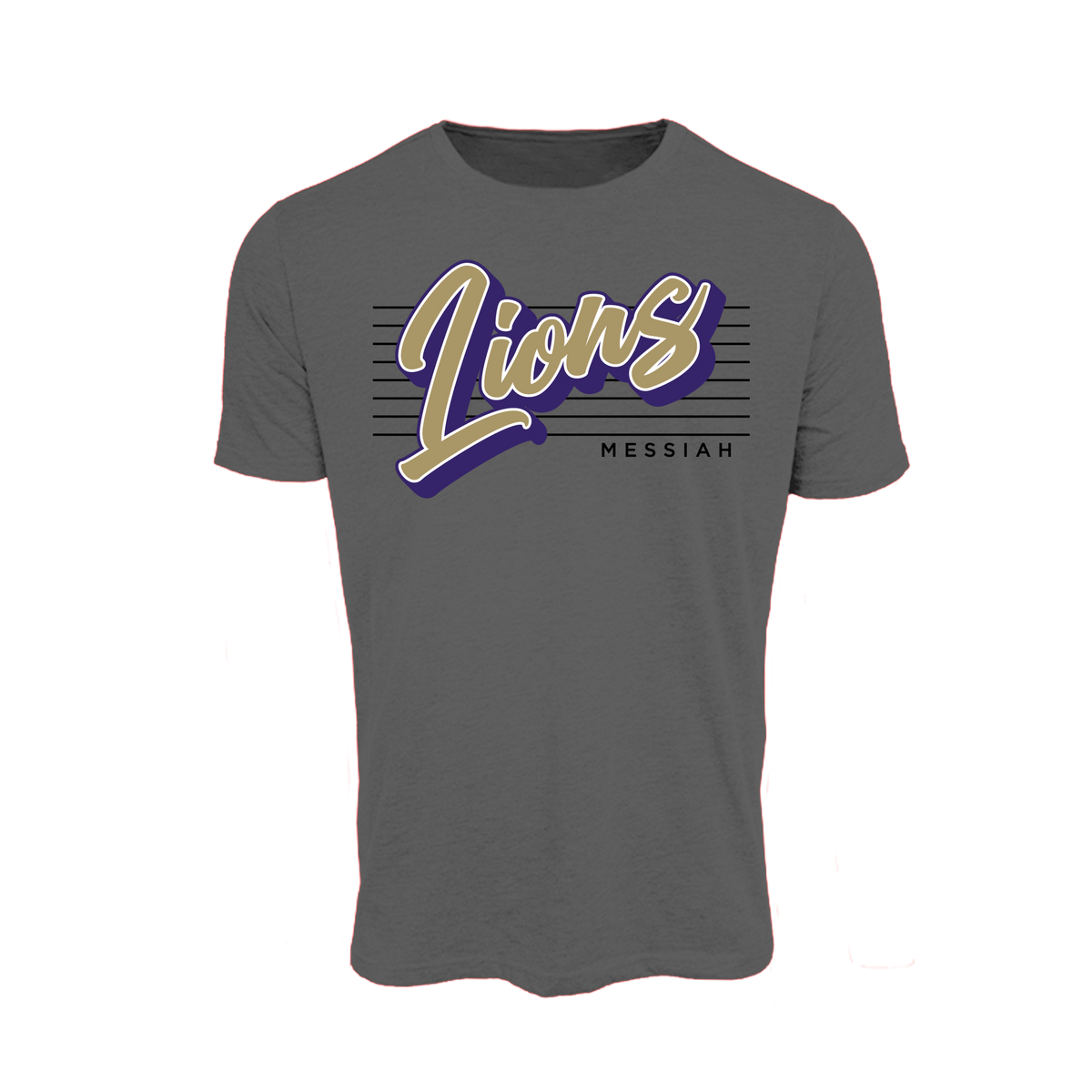 Messiah Lions Basketball 2026- T Shirt 3 (Charcoal)