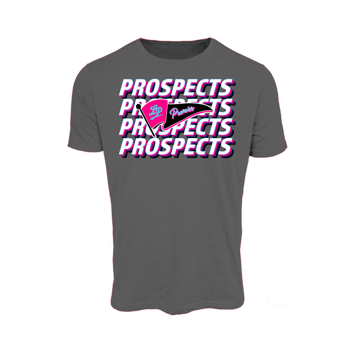Lady Prospects Premier Fastpitch (Stotler)- T Shirt 3 (Charcoal)