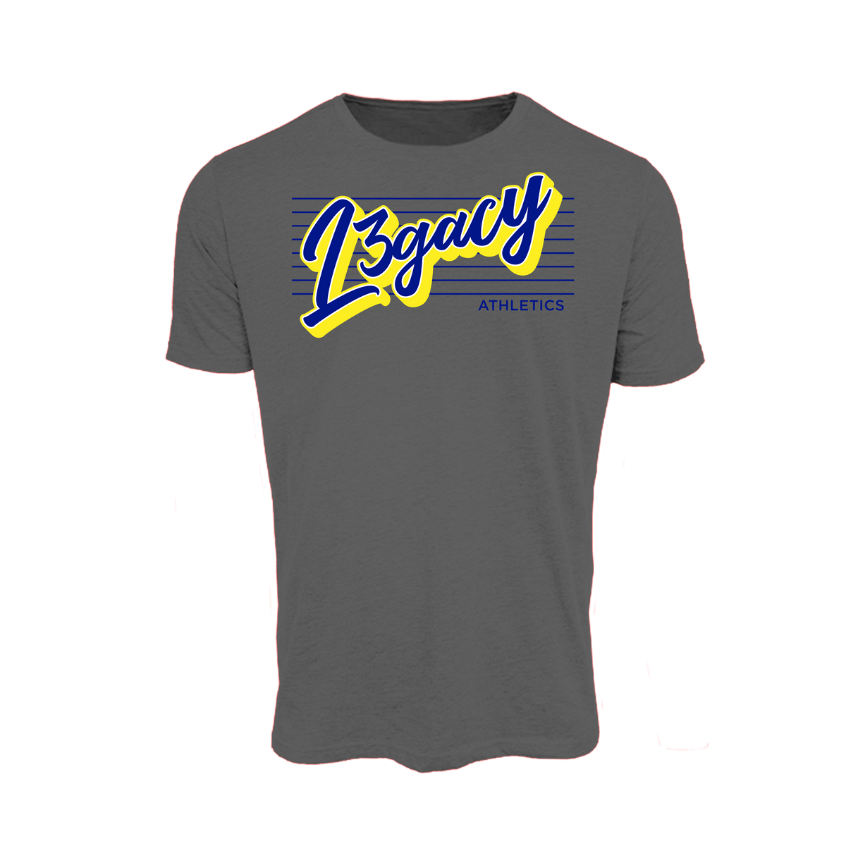 L3gacy 42 Athletics- T Shirt 3 (Charcoal)