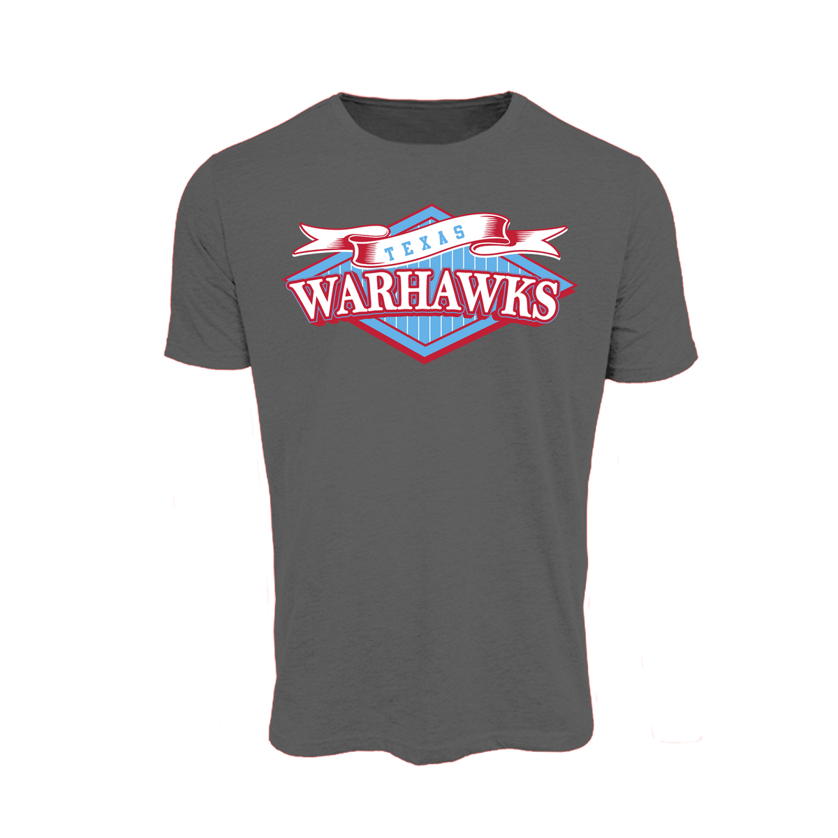 Texas Warhawks (Kent) Baseball- T Shirt 3 (Charcoal)
