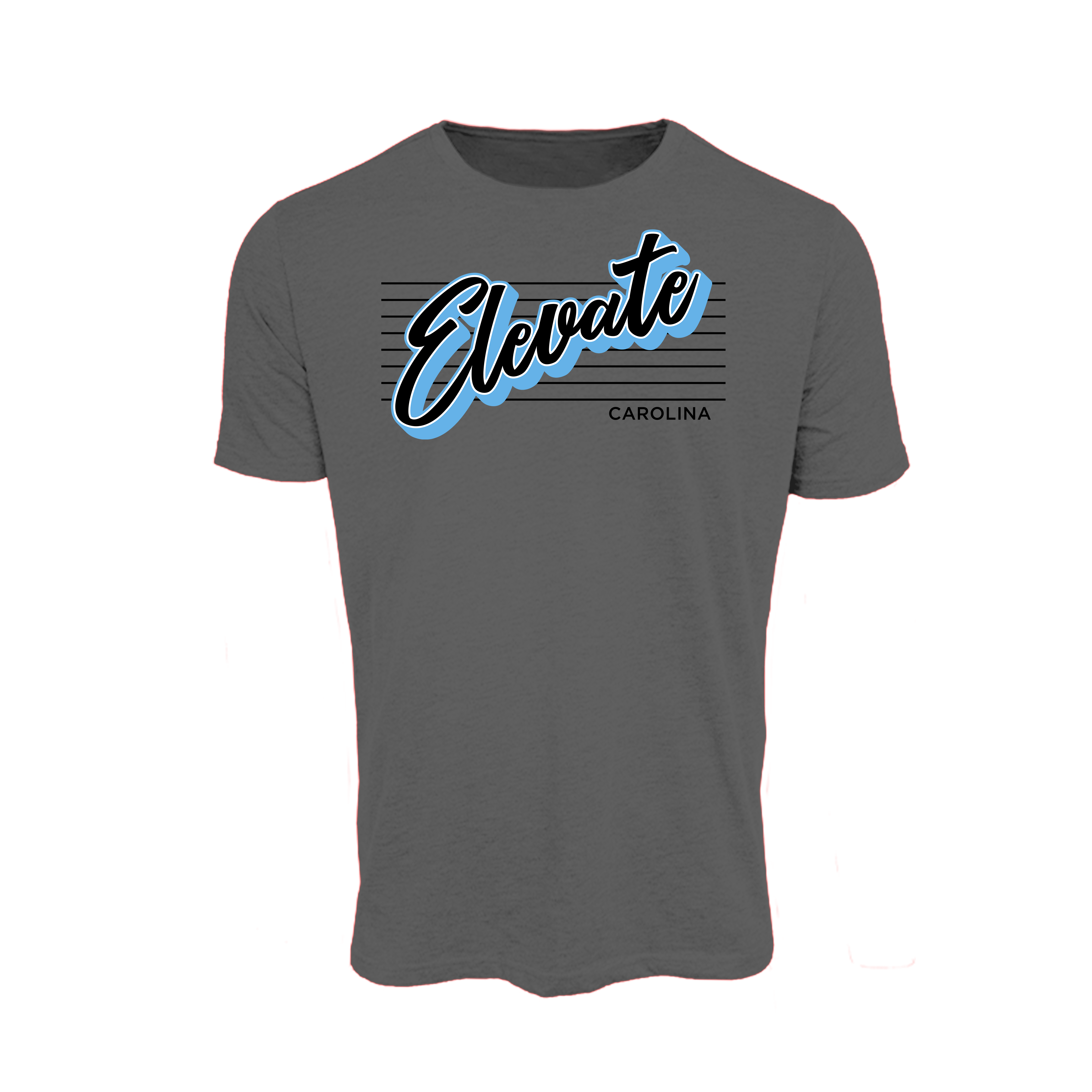 Carolina Elevate (Bolick) Baseball- T Shirt 3 (Charcoal)