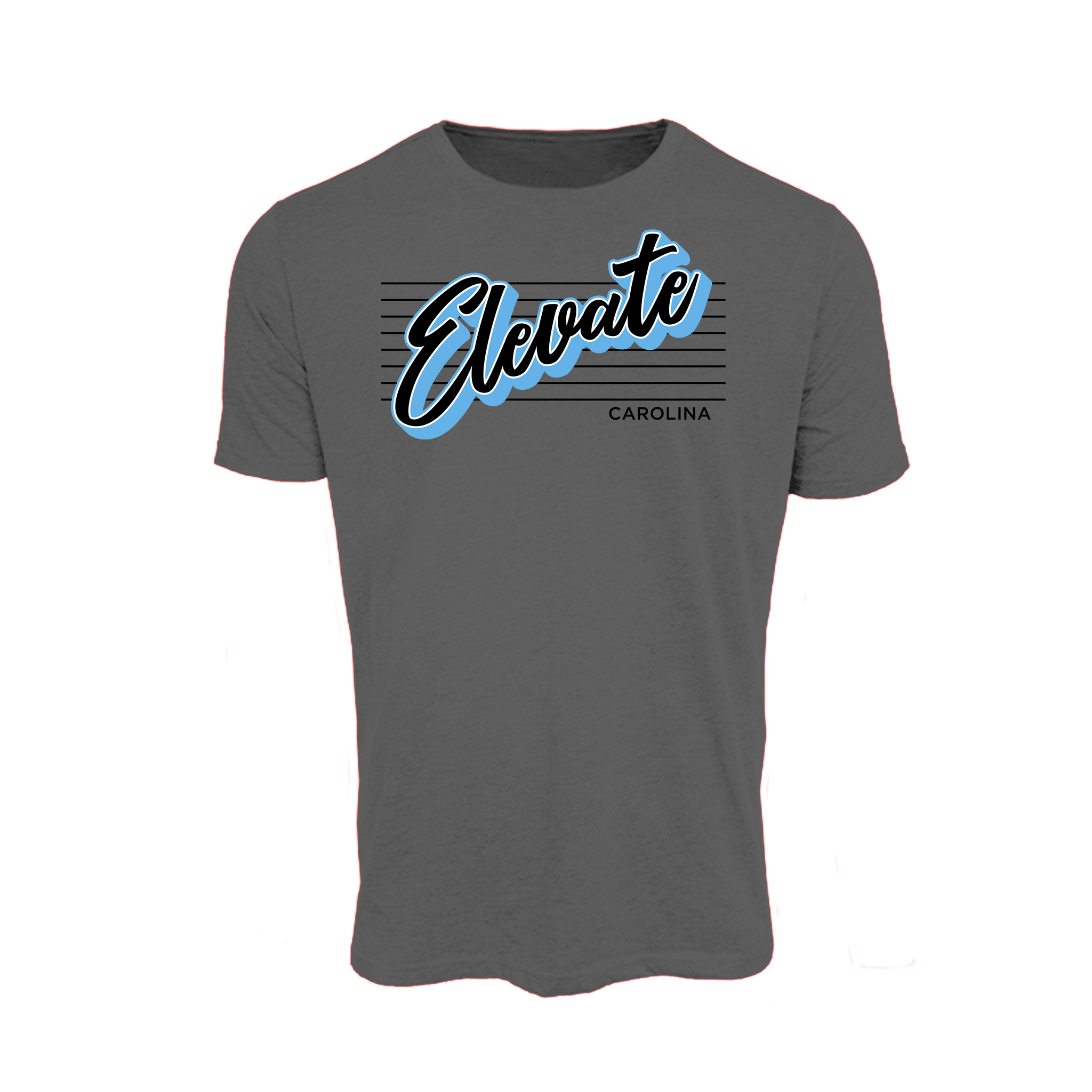 Carolina Elevate (Bolick) Baseball- T Shirt 3 (Charcoal)