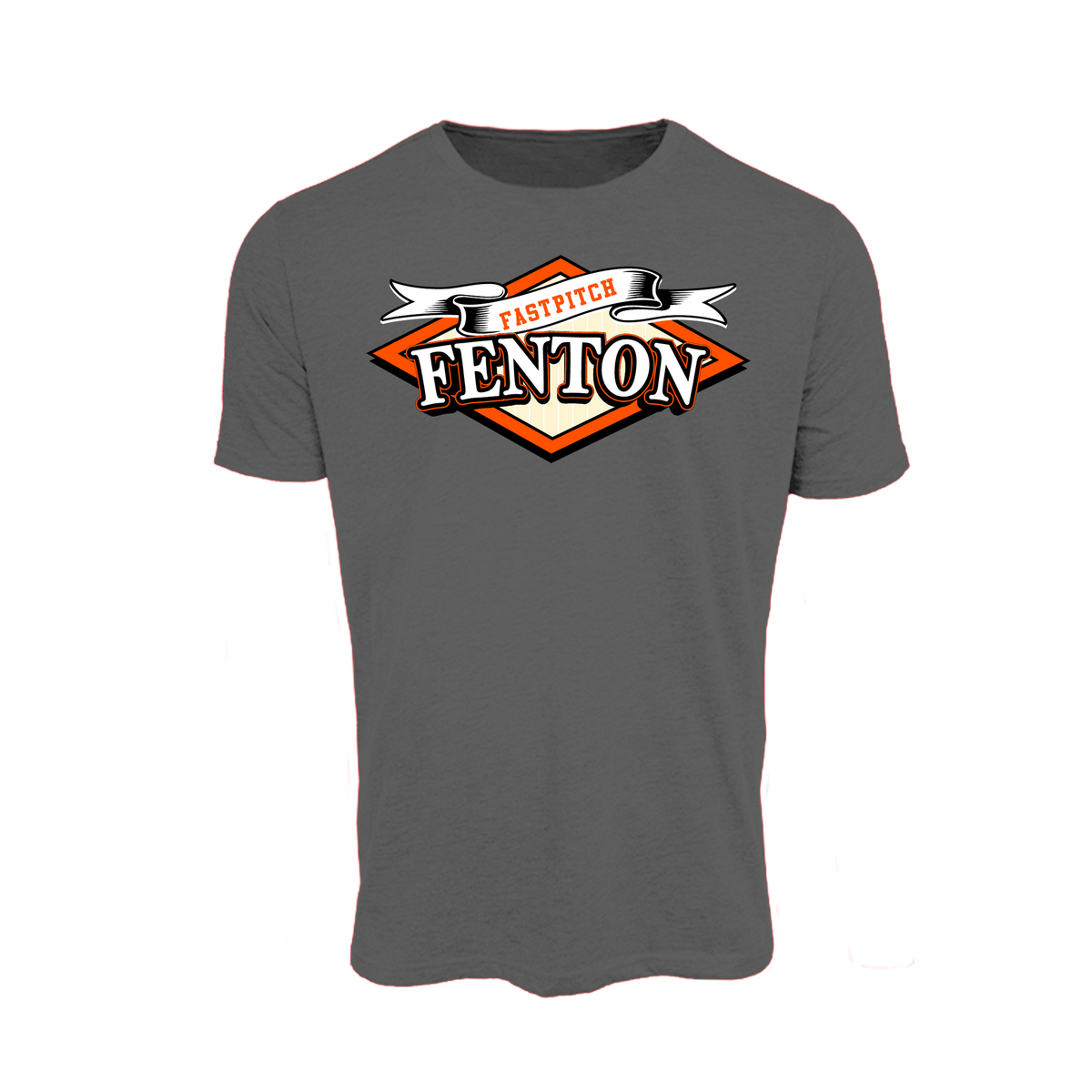 Fenton Fastpitch (LeDuc) 10U- T Shirt 3 (Charcoal)