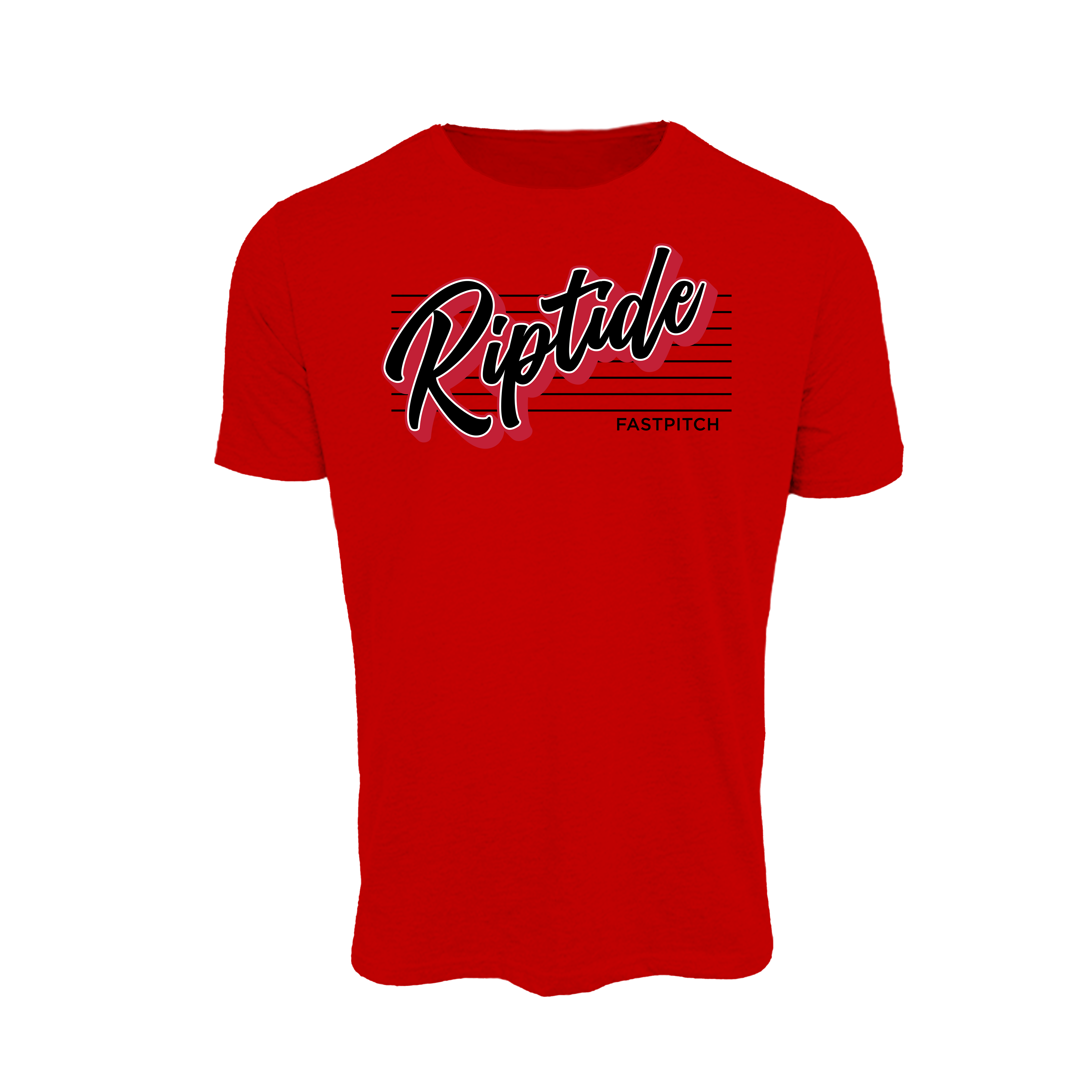 Riptide (Phariss) Fastpitch- T Shirt 3 (Red)
