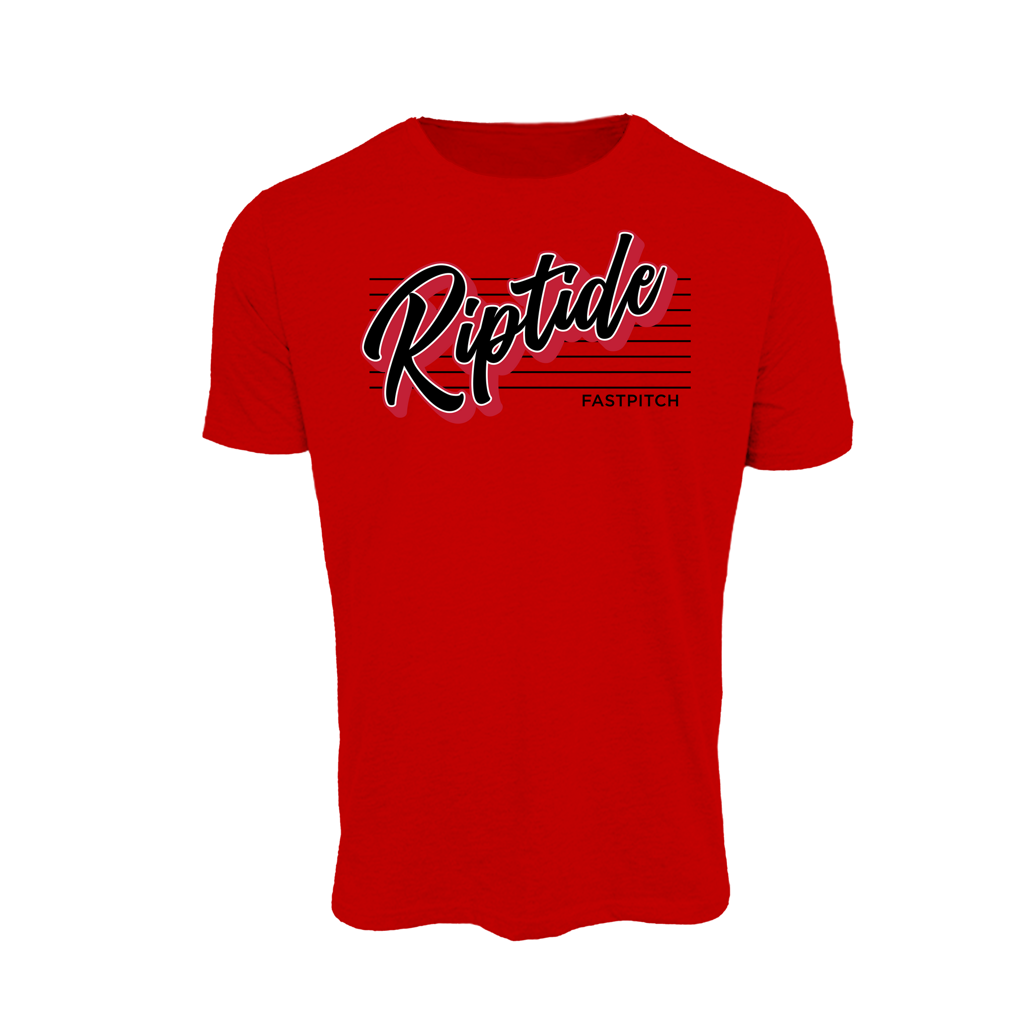 Riptide (Phariss) Fastpitch- T Shirt 3 (Red)