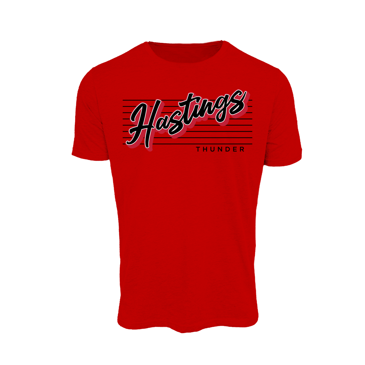 Hastings Thunder Baseball (Espino) 2026- T Shirt 3 (Red)