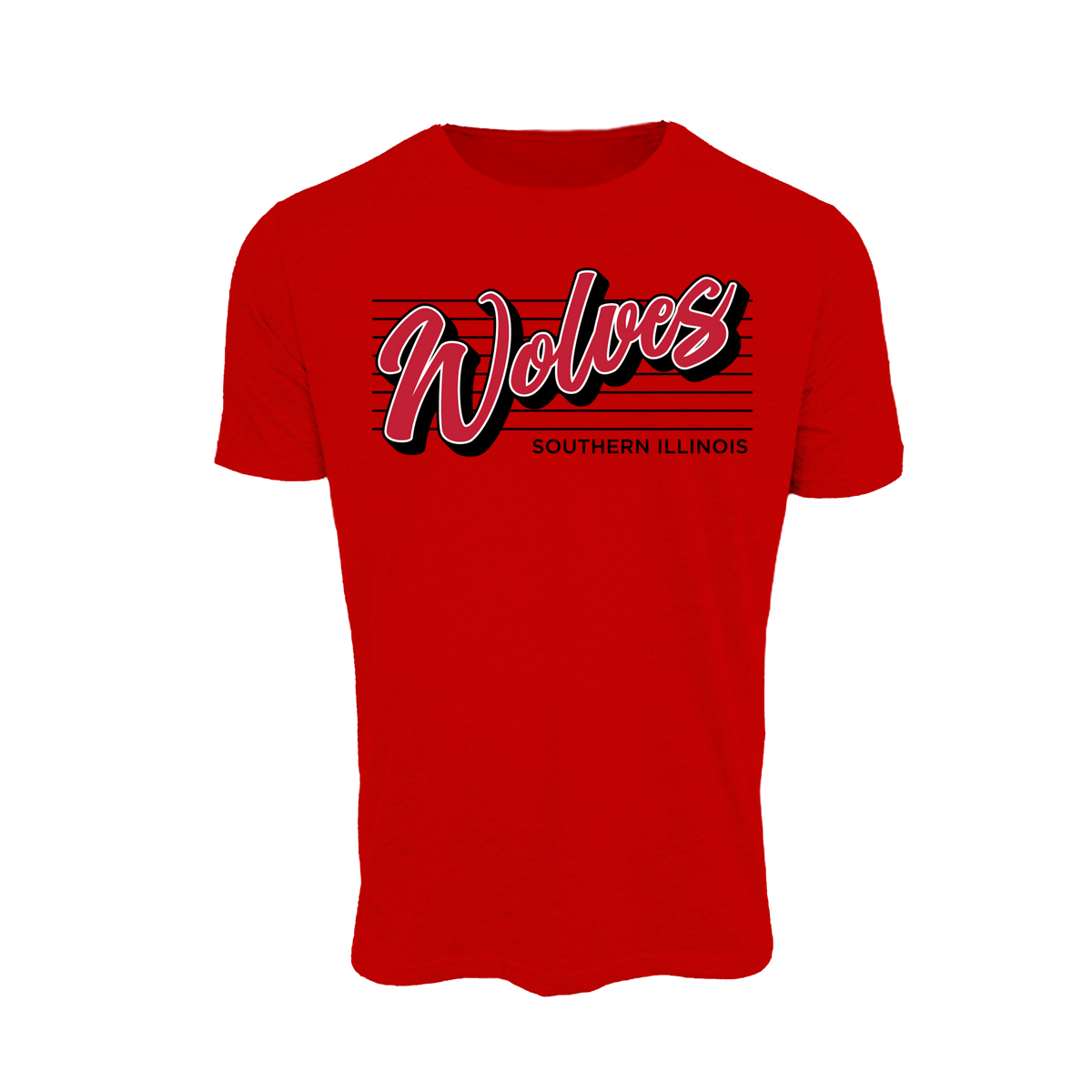 Southern Illinois Wolves (Mahan) Baseball 2026- T Shirt 3 (Red)