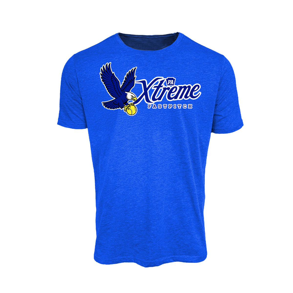 Xtreme Fastpitch (Weglos)- T Shirt 3 (Royal Blue)