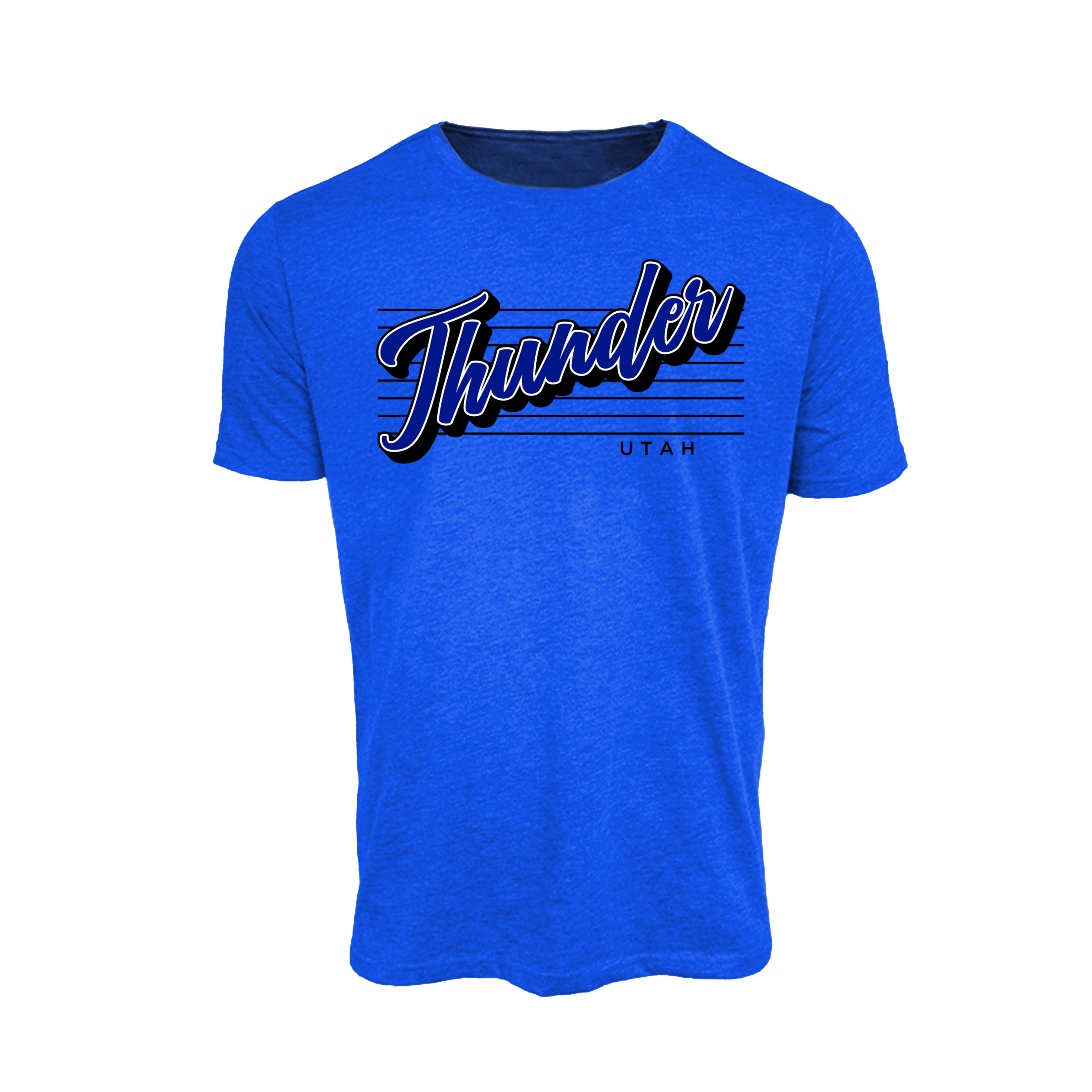 Thunder (Gee) Fastpitch- T Shirt 3 (Royal Blue)