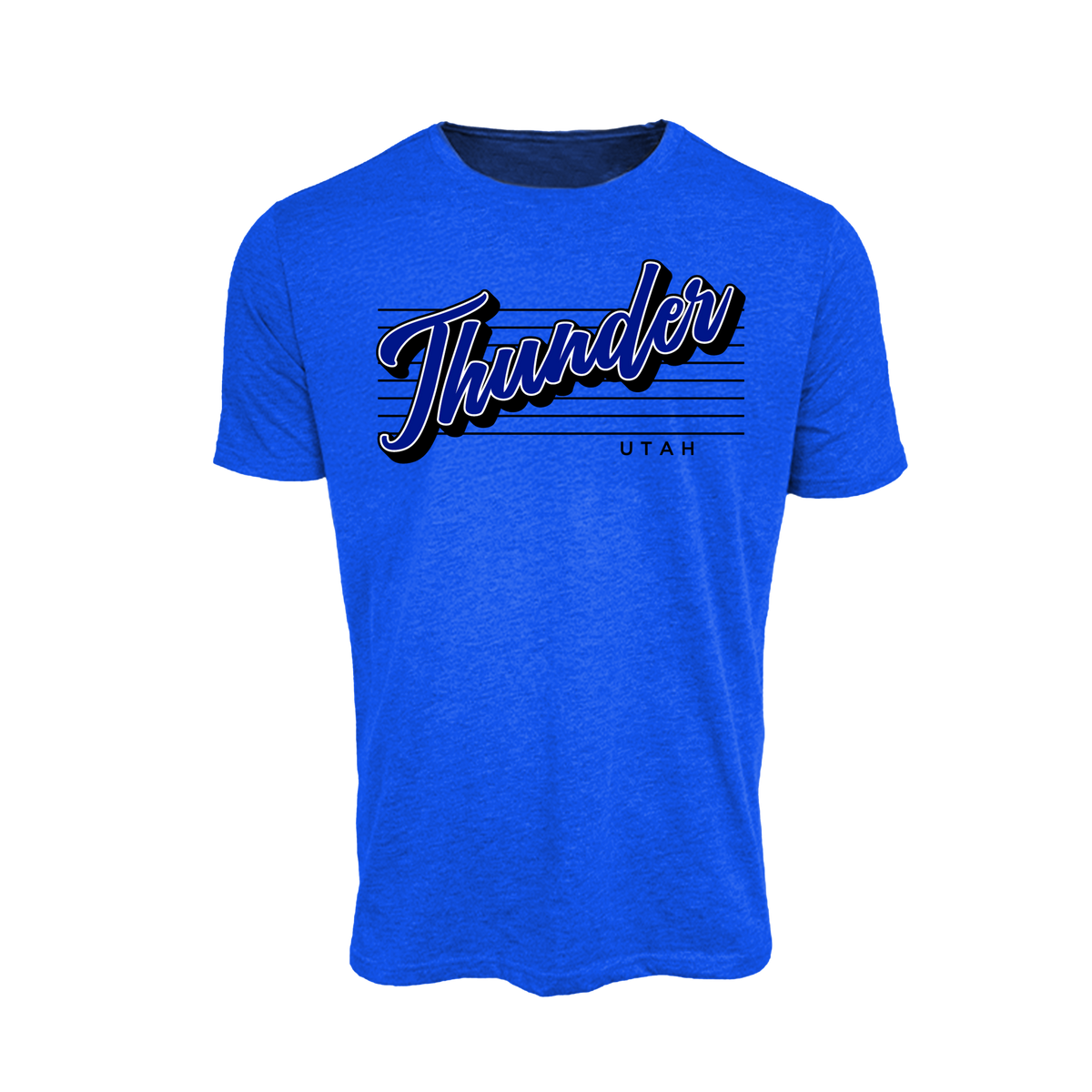 Thunder (Gee) Fastpitch- T Shirt 3 (Royal Blue)