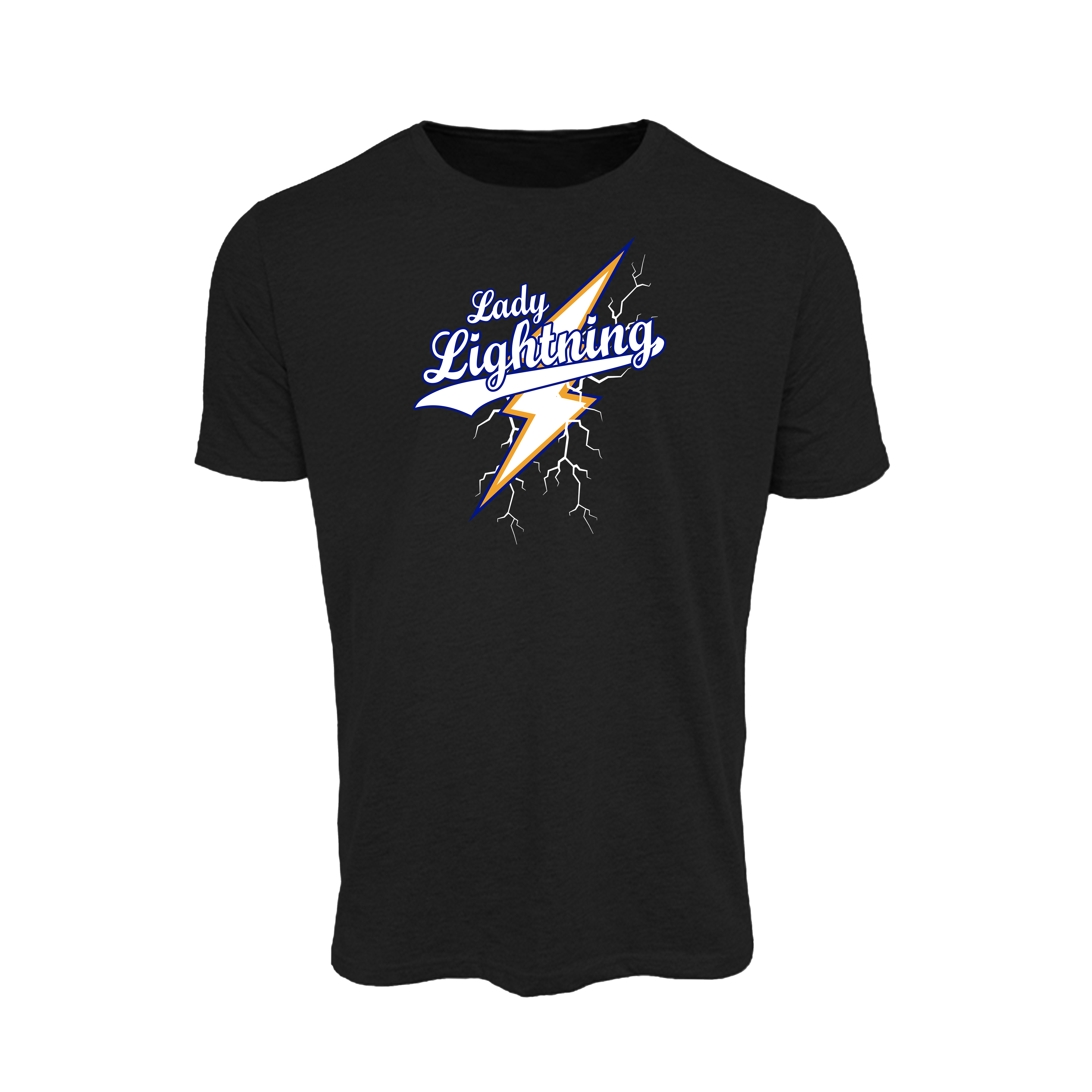 Lady Lightning Fastpitch (Vernon)- T Shirt 4 (Black)