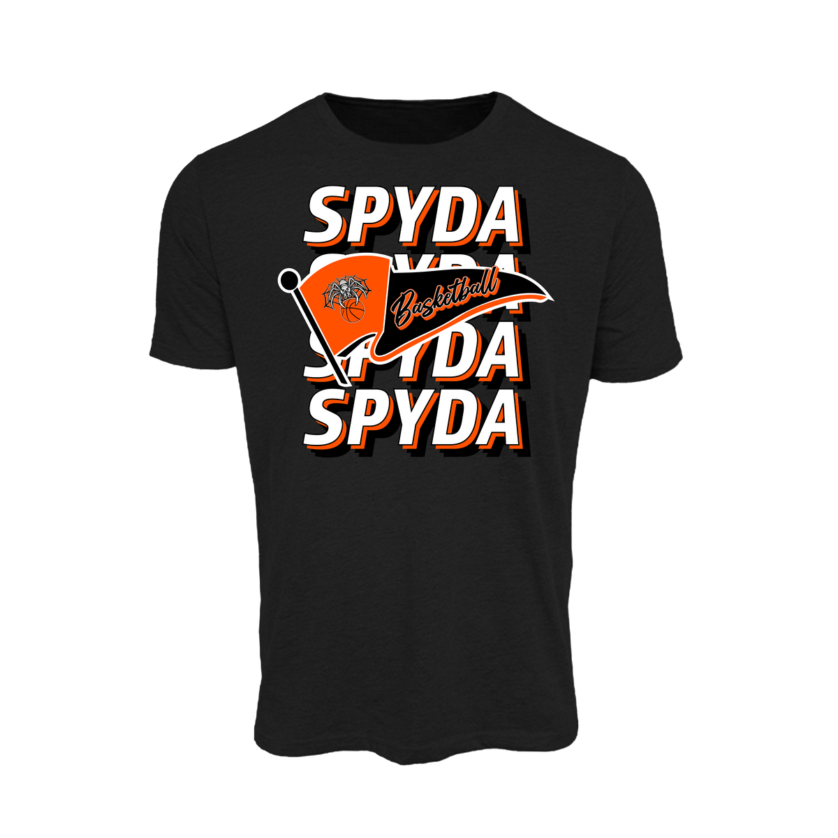 Spyda Basketball (Lopez)- T Shirt 4 (Black)