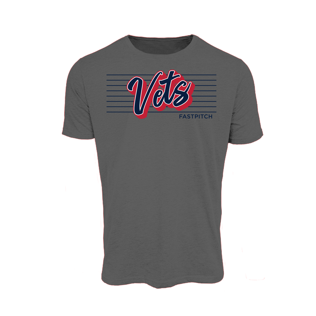 Cumberland Vets Fastpitch (Strohl) 2026- T Shirt 4 (Charcoal)