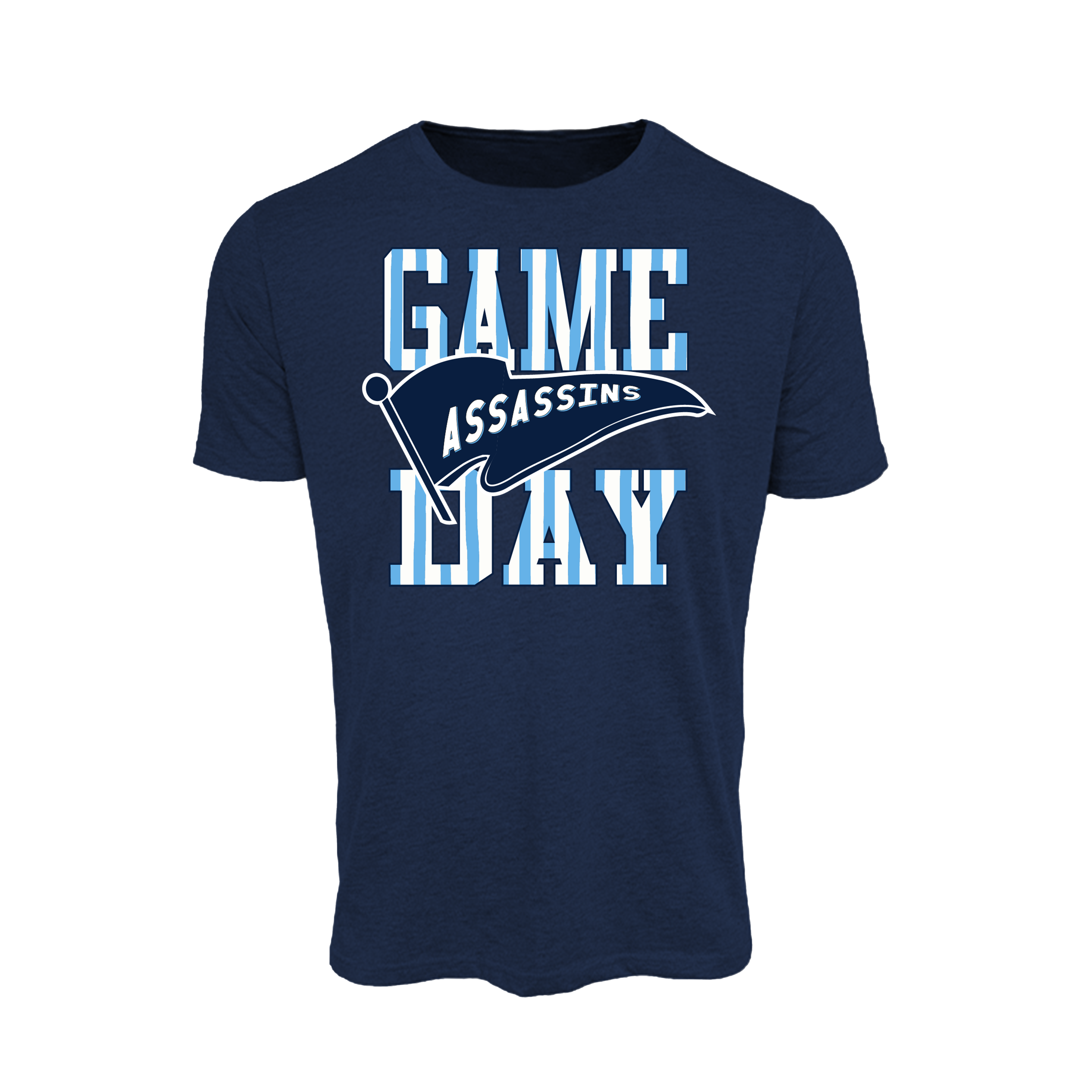 Assassins (Keller) Fastpitch- T Shirt 4 (Navy)
